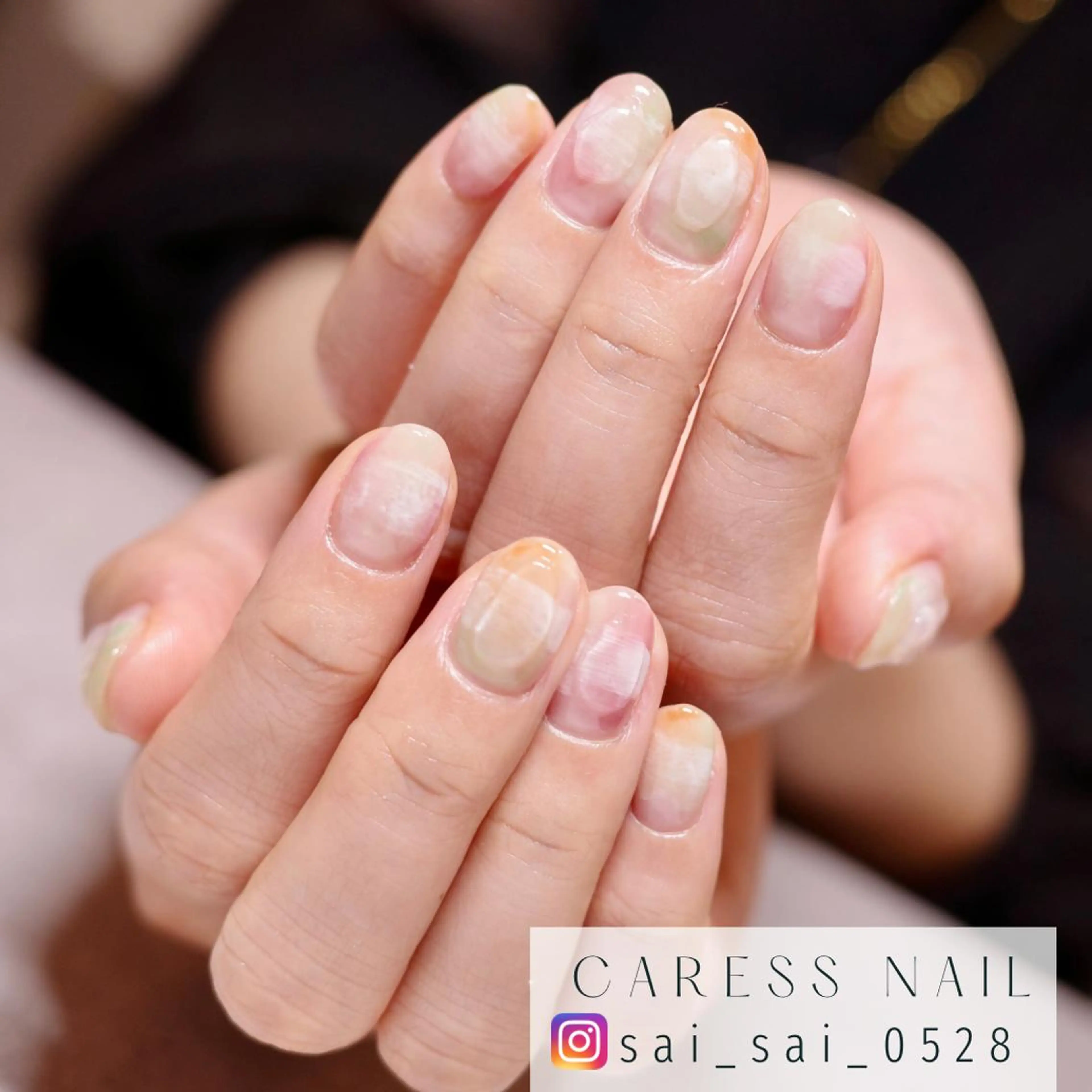 ネイル caress  nail カレスネイル　代々木上原所属・カレスネイル さいのネイルデザイン