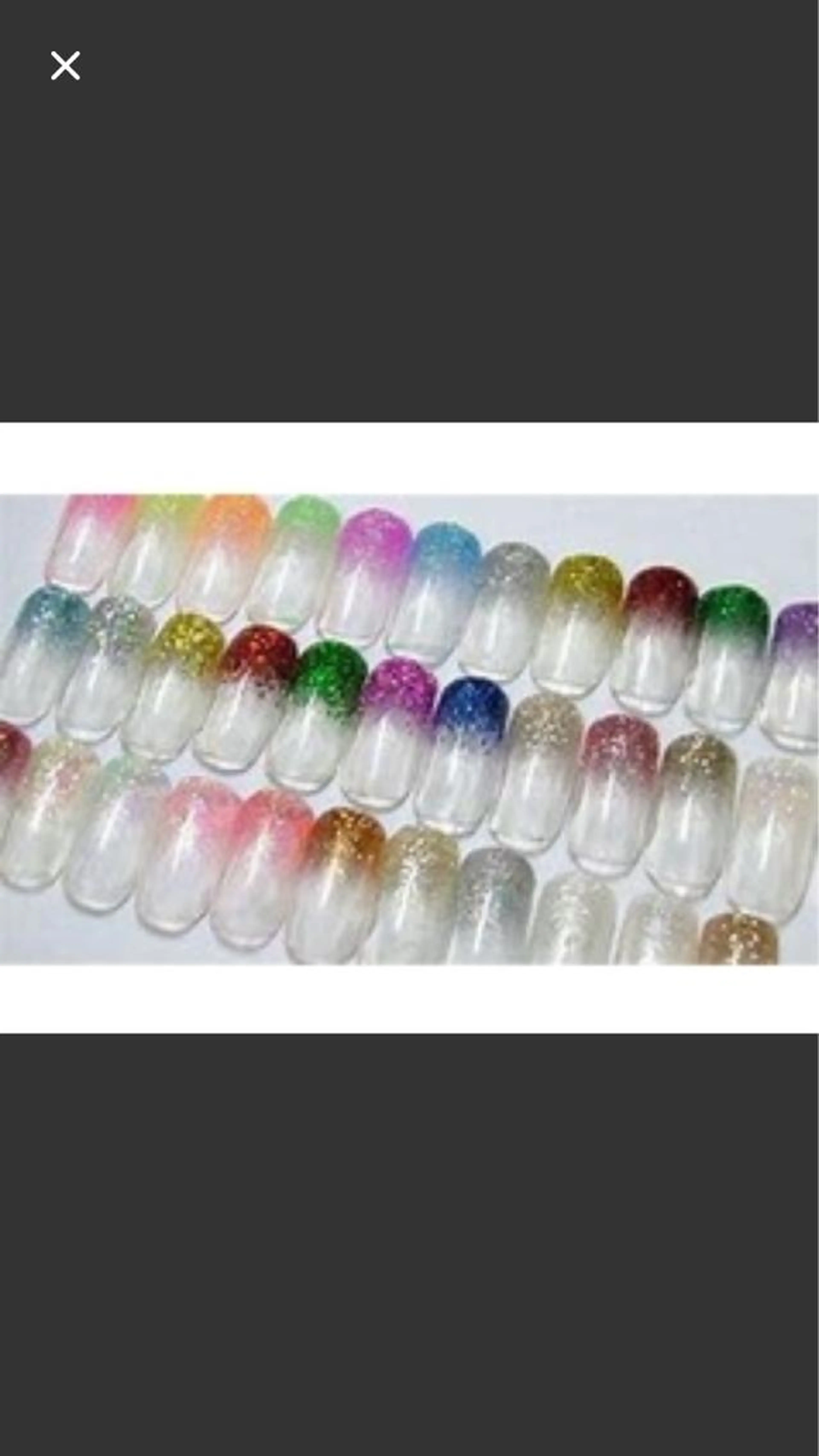 オフなし　ラメグラ10本の写真