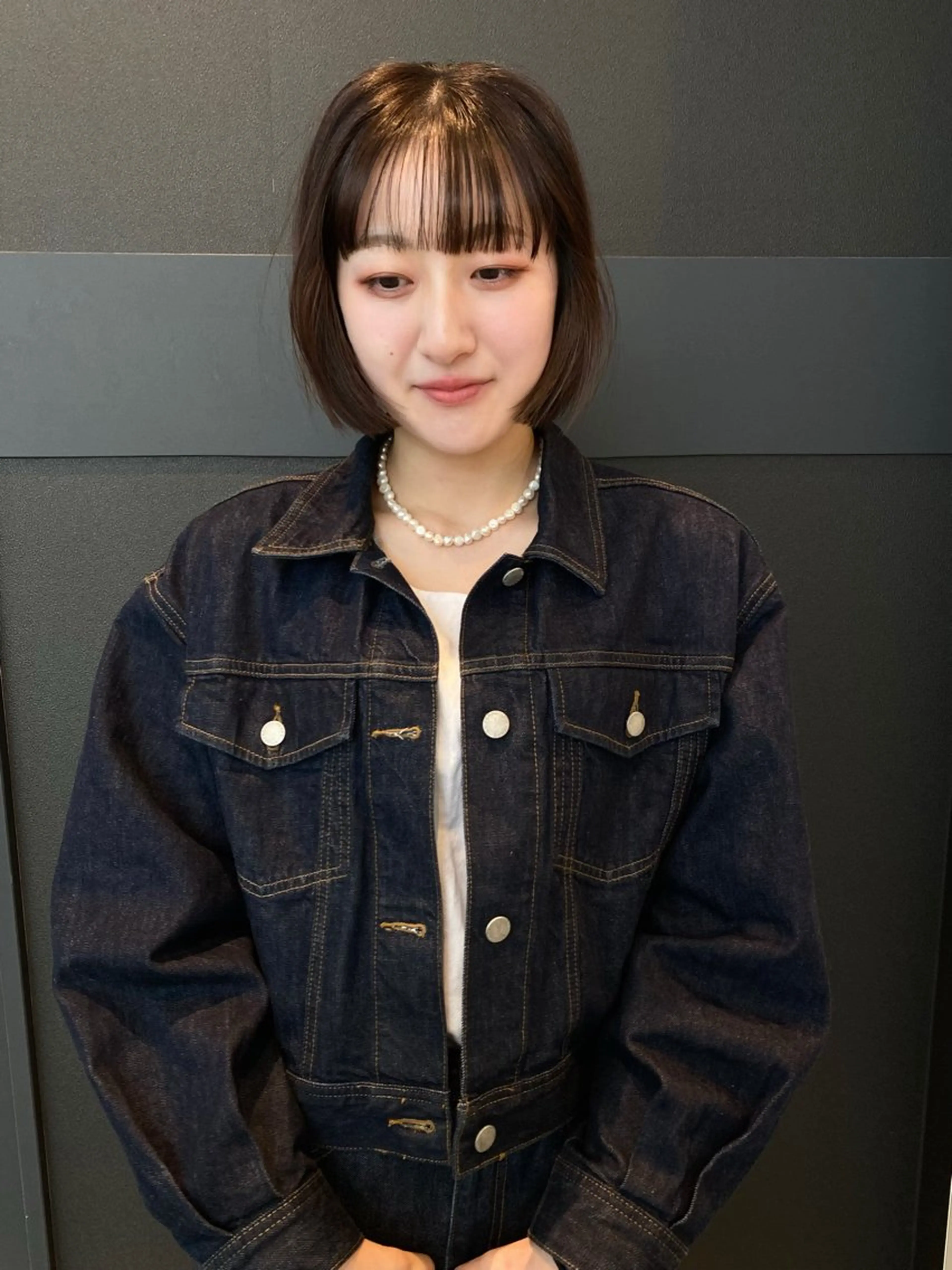 ショート カラー ボブ mai / linoah˚✧のヘアスタイル