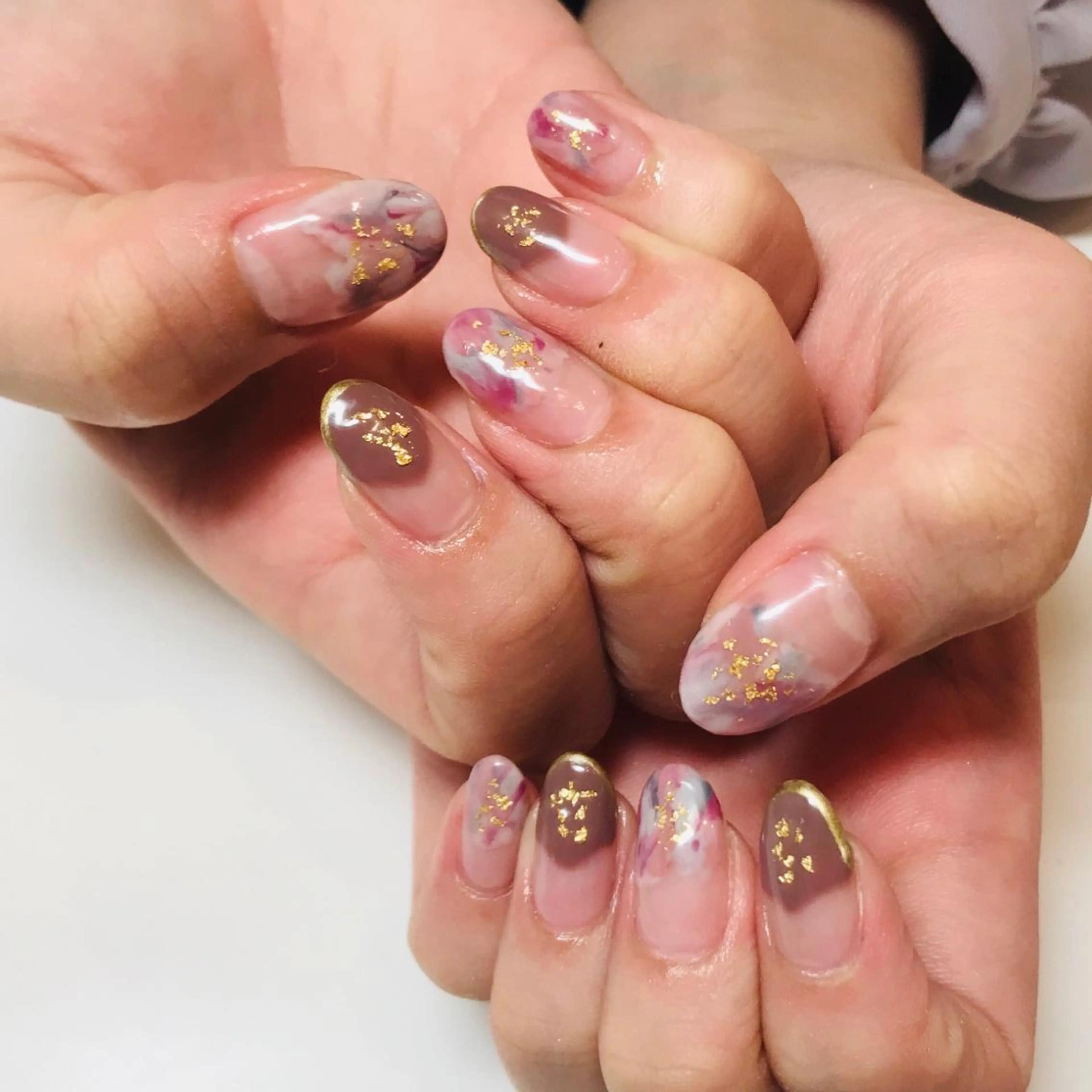 ネイル ニュアンスネイル Yukako. Nのネイルデザイン