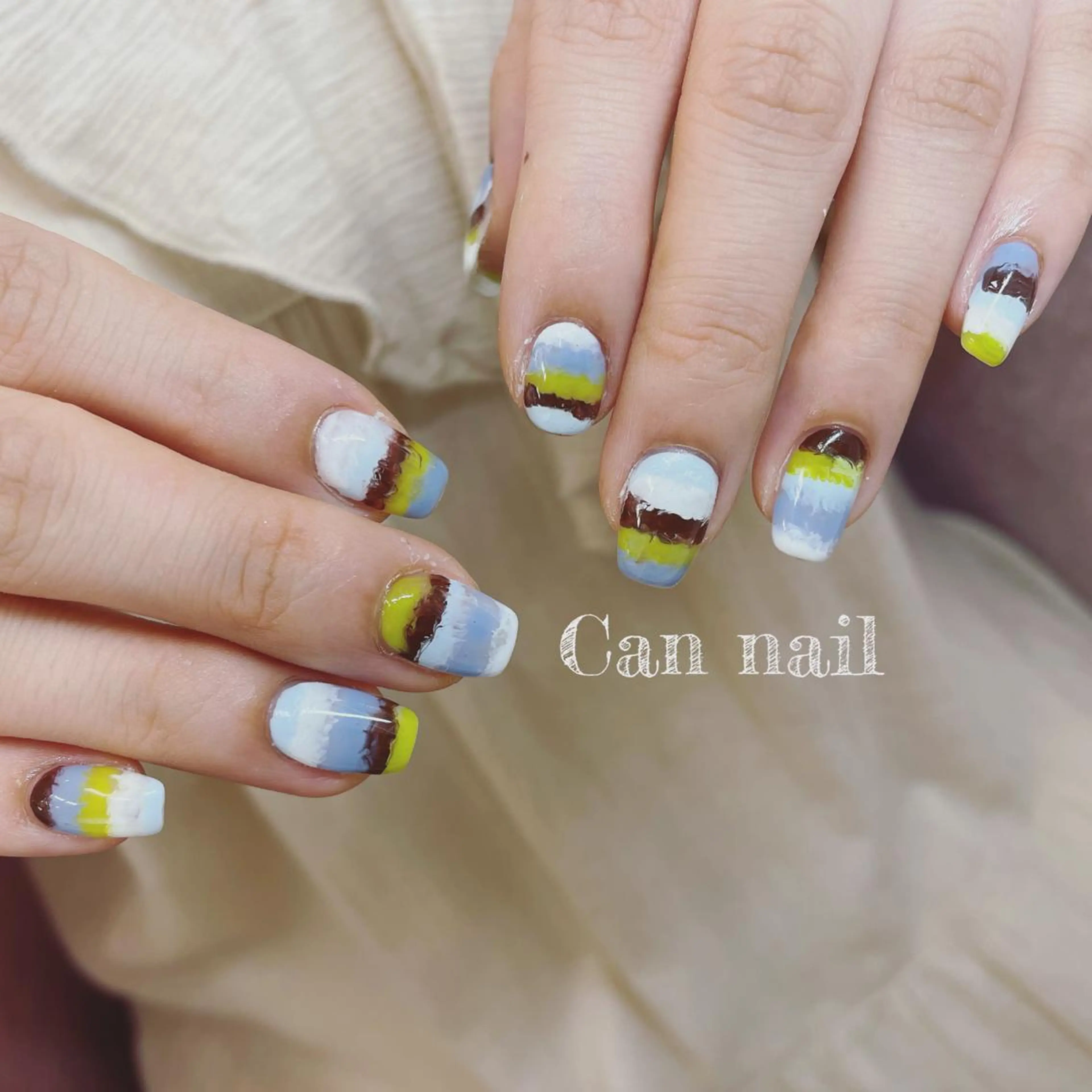 ショート ネイル シンプルネイル Parfum パルファンのネイルデザイン