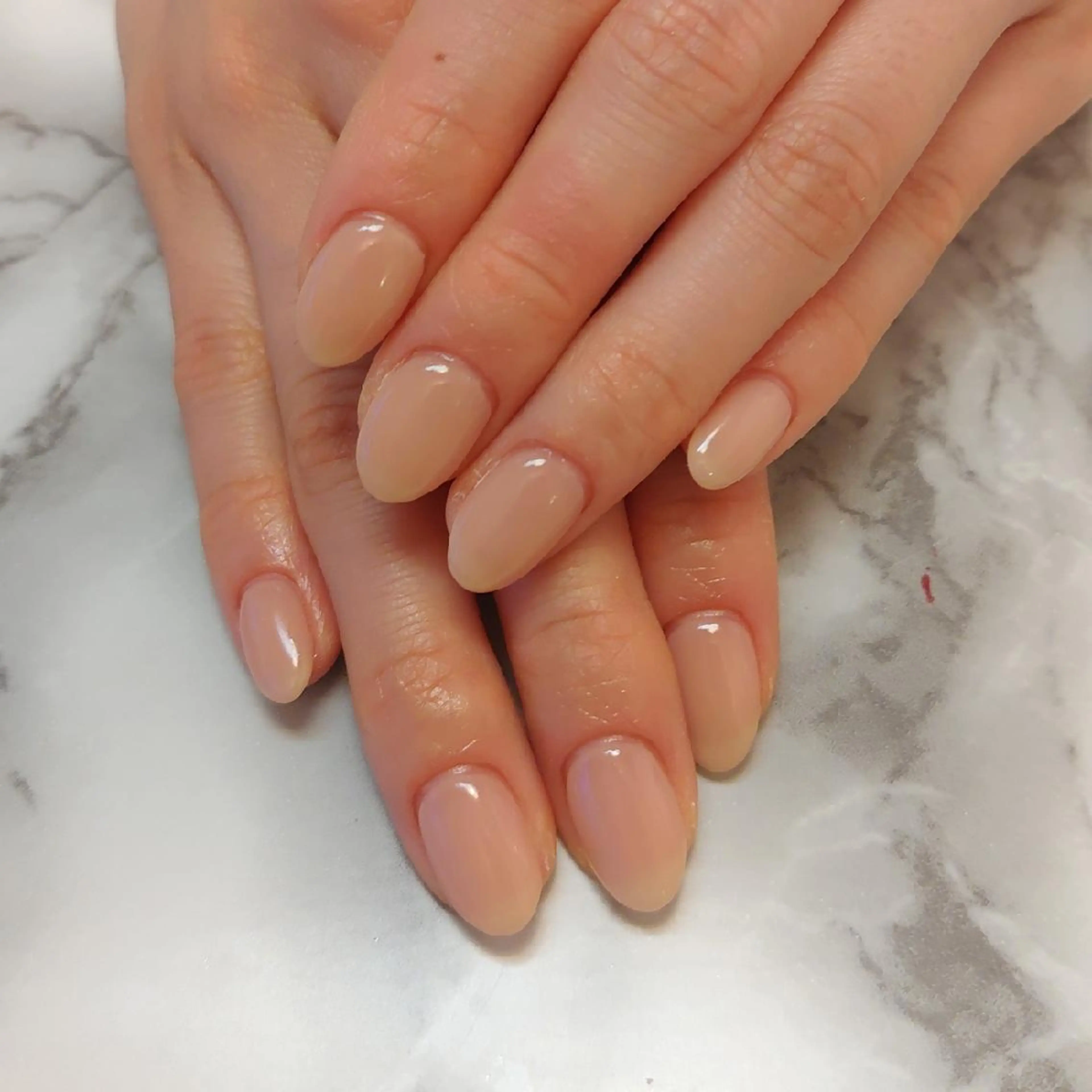 ネイル ワンカラーネイル ジェヌインネイル 河内のネイルデザイン