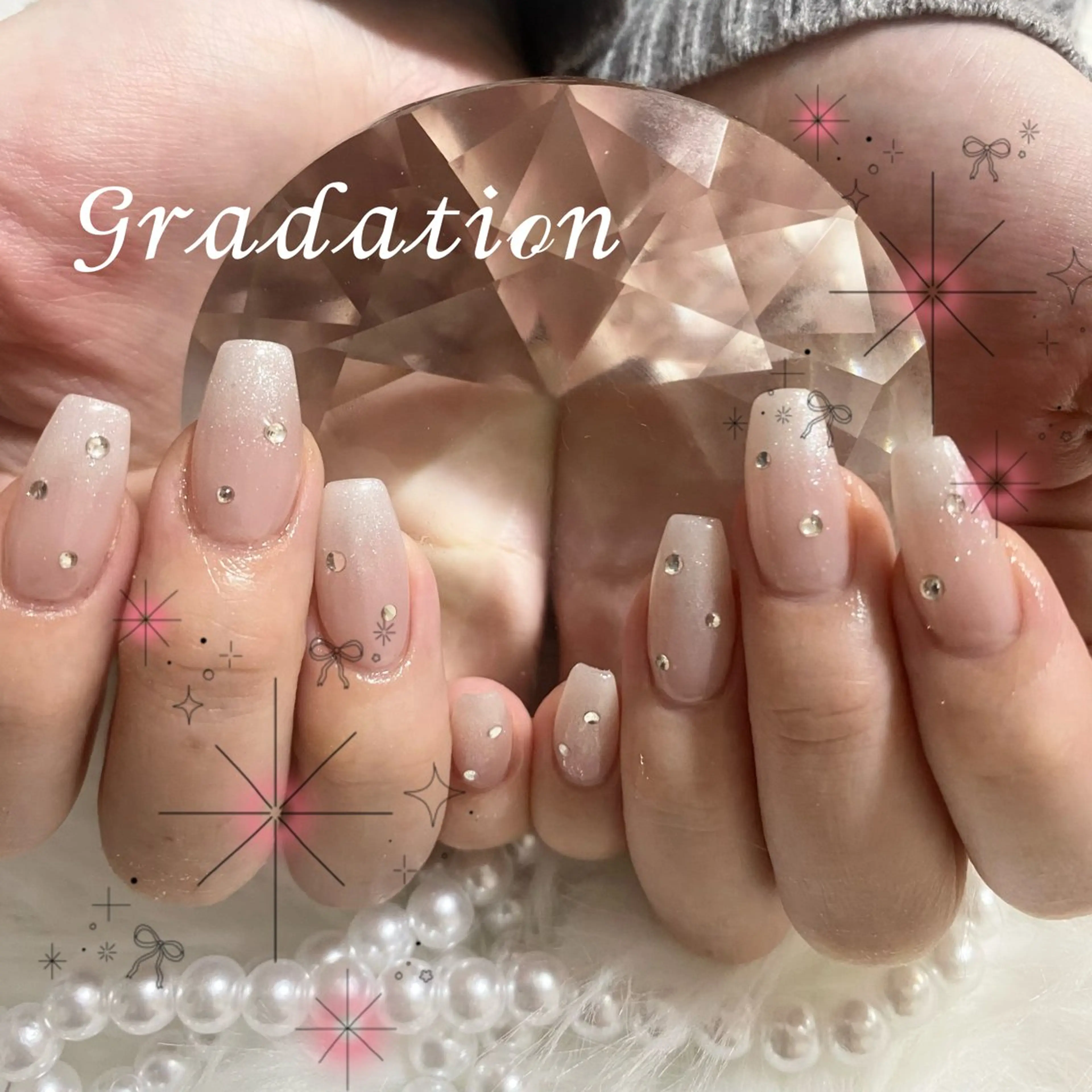 ネイル ハンドネイル ayaka ギャルネイル🎀のネイルデザイン