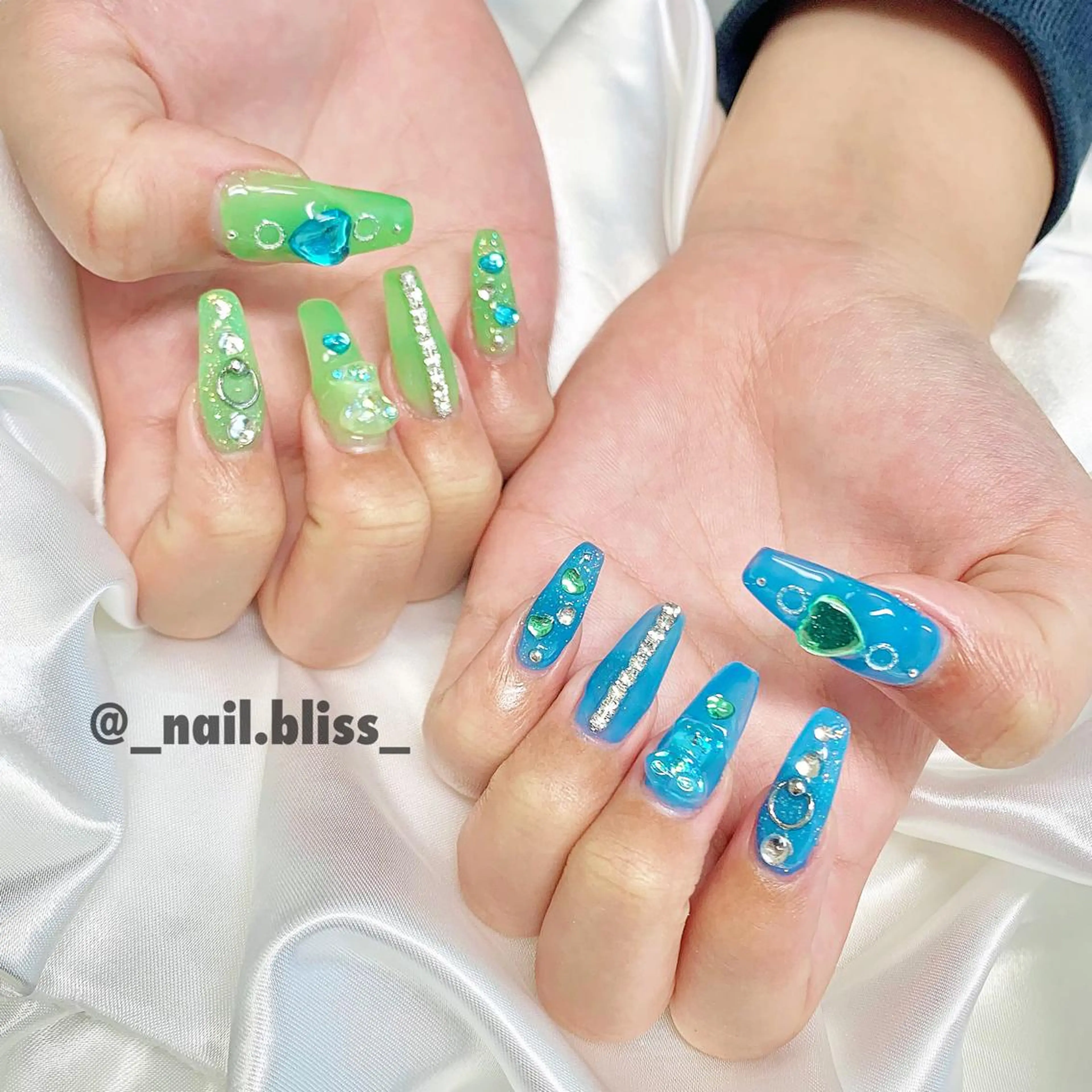 ネイル クリアネイル NAIL BLISSのネイルデザイン