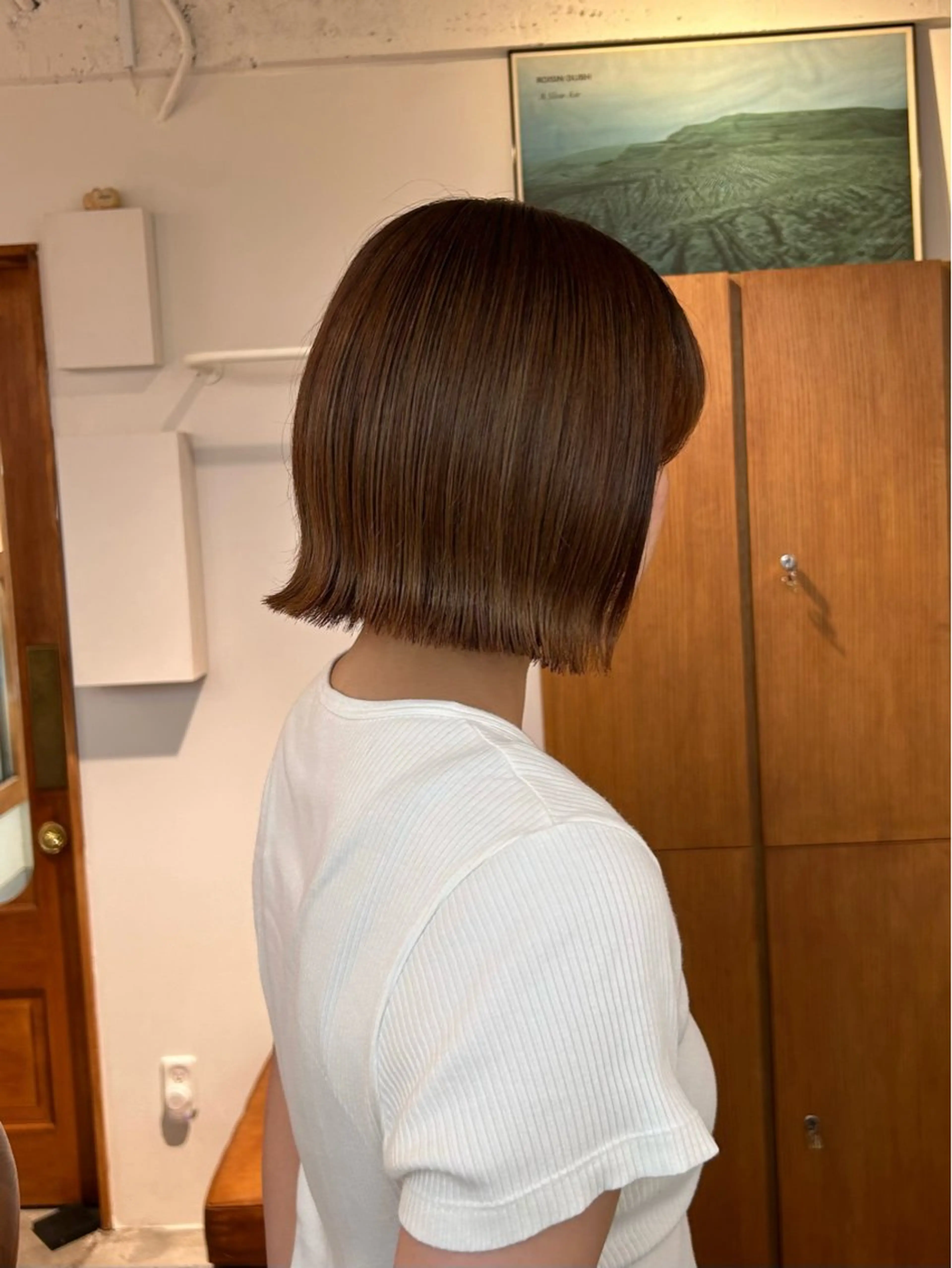 ショート ENIEN MAKE'S 立川所属・綾/ベージュカラー /パーマ🩰のヘアスタイル