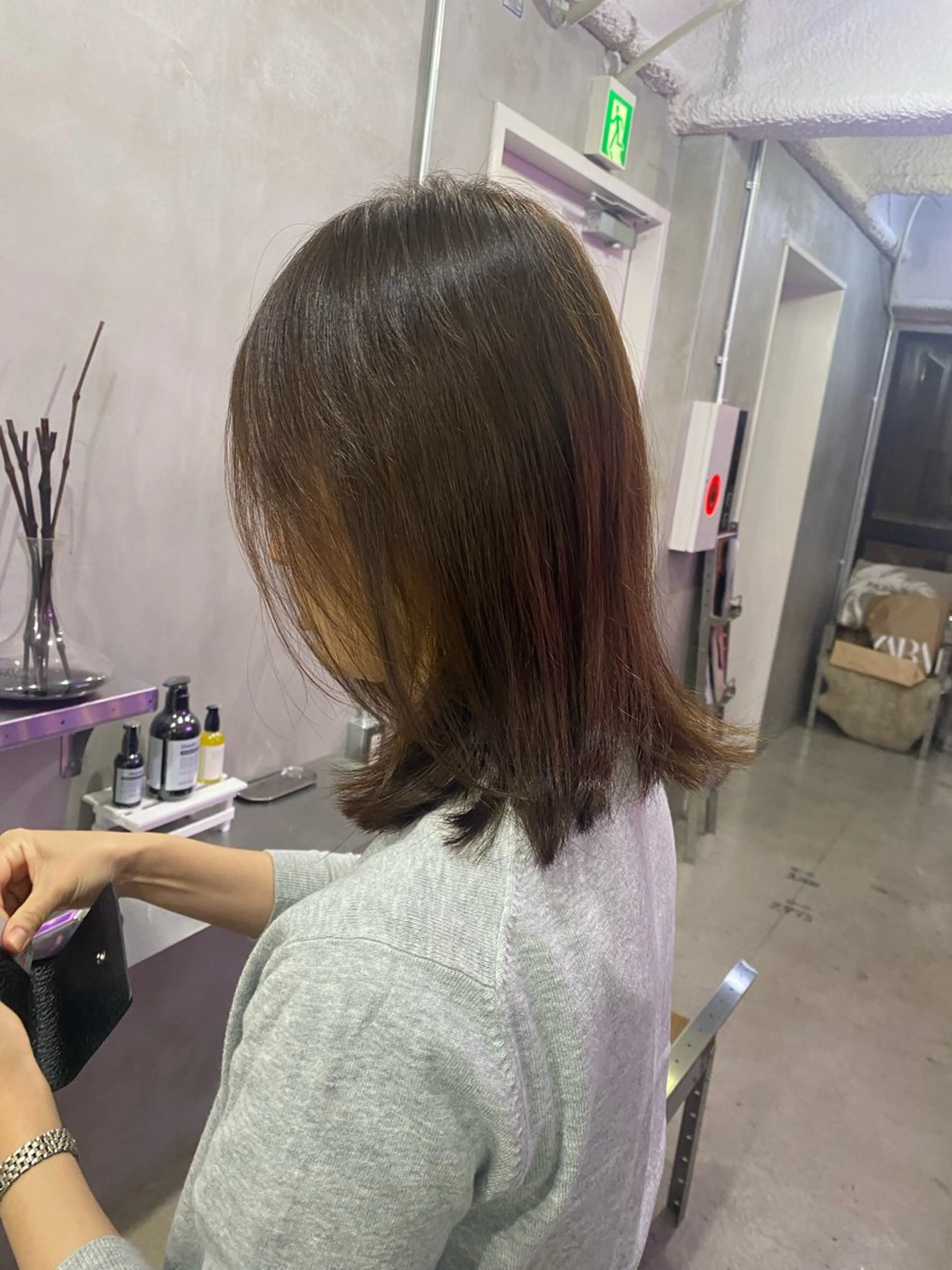 ミディアム Ra-Ffichi by siun所属・宮田海聖 ナチュラル/美髪のヘアスタイル