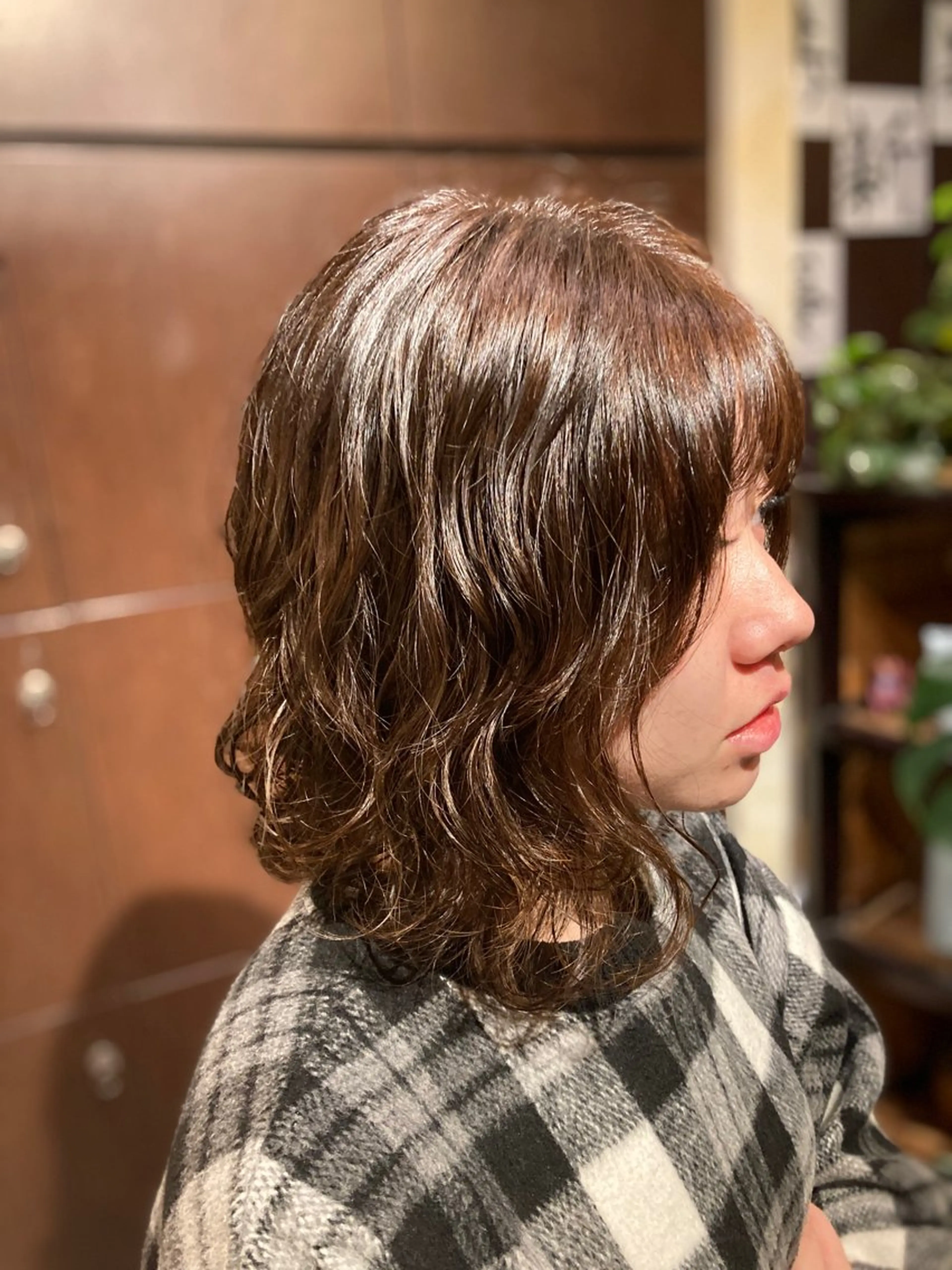ミディアム パーマ 🌙似合わせ専門 照井🌙のヘアスタイル