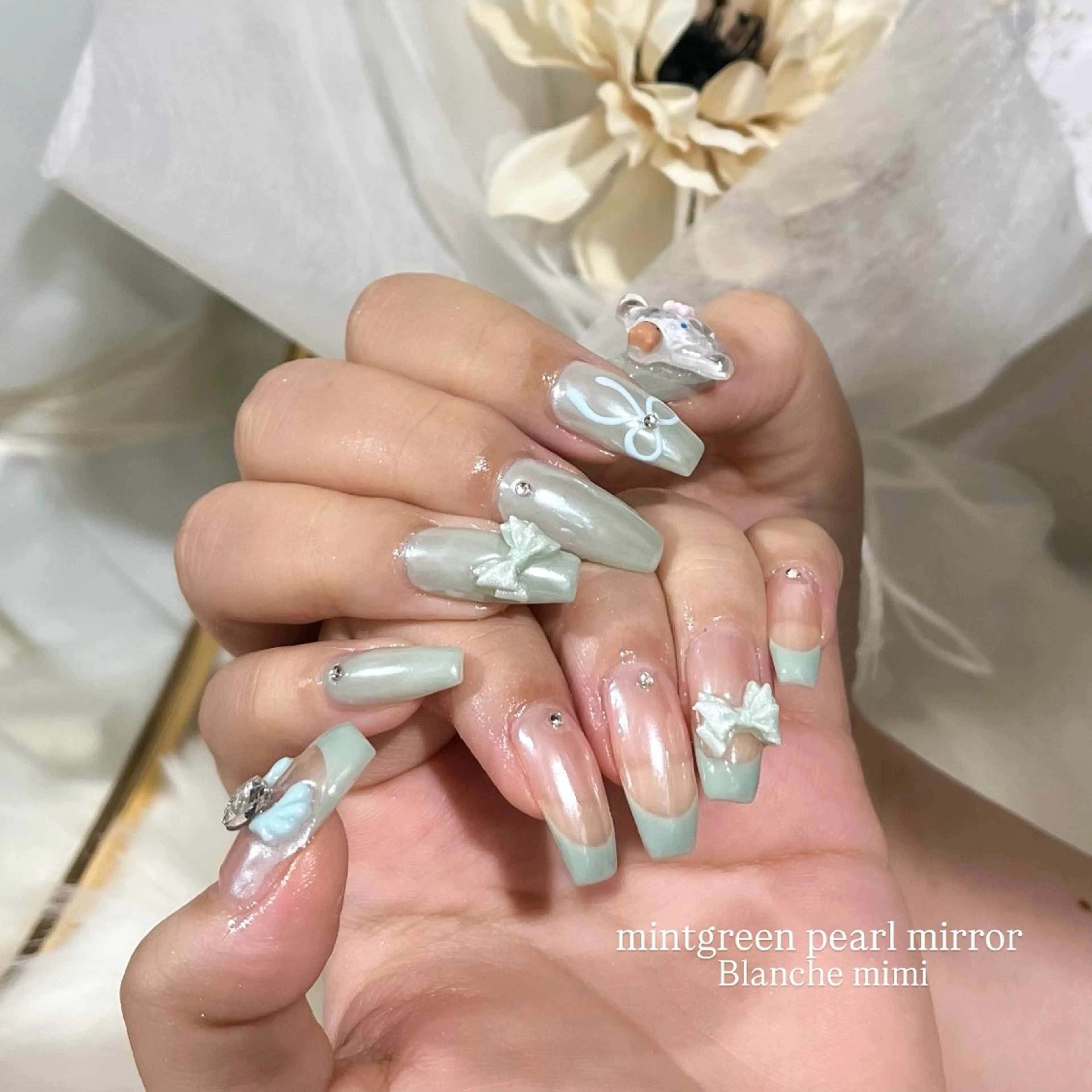 ネイル ハンドネイル Blanche mimi所属・Blanche mimi.u_aのネイルデザイン