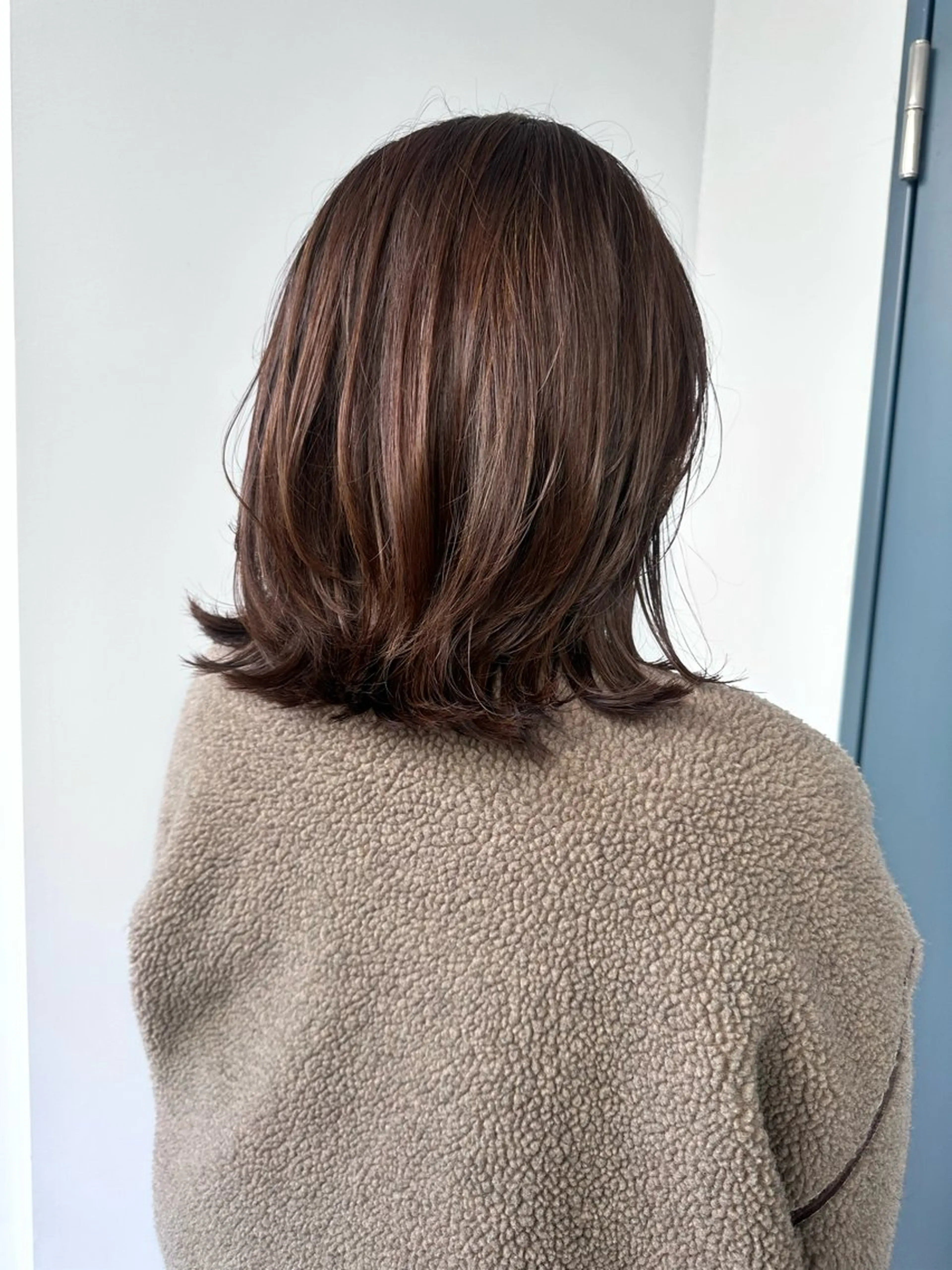 ミディアム カラー 高橋友里亜 /フリーランスのヘアスタイル