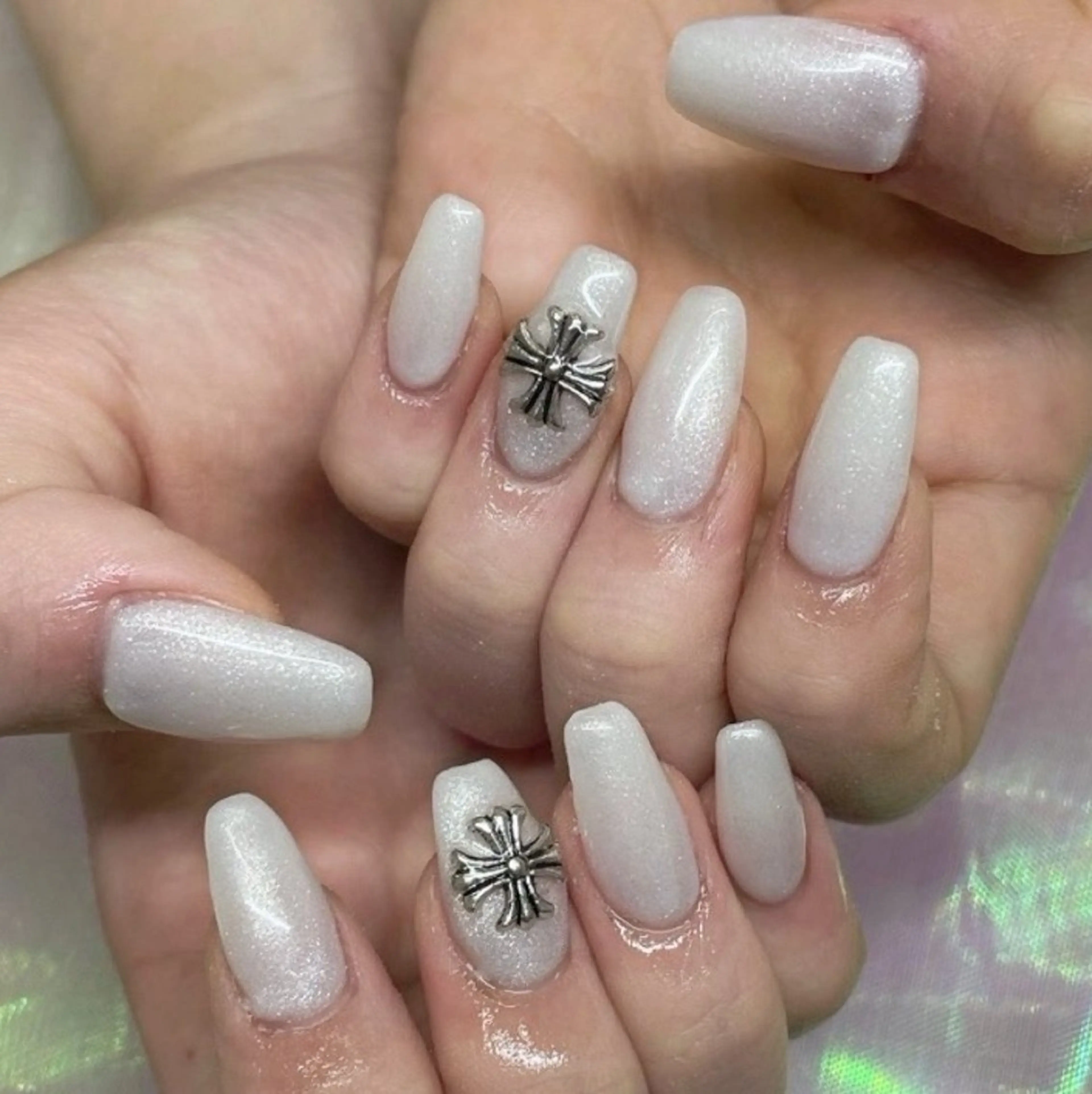 🌻 【スカルプ】《初回ジェルオフ無料》チップスカルプワンカラー 🌻🩵オフなし🩵の写真