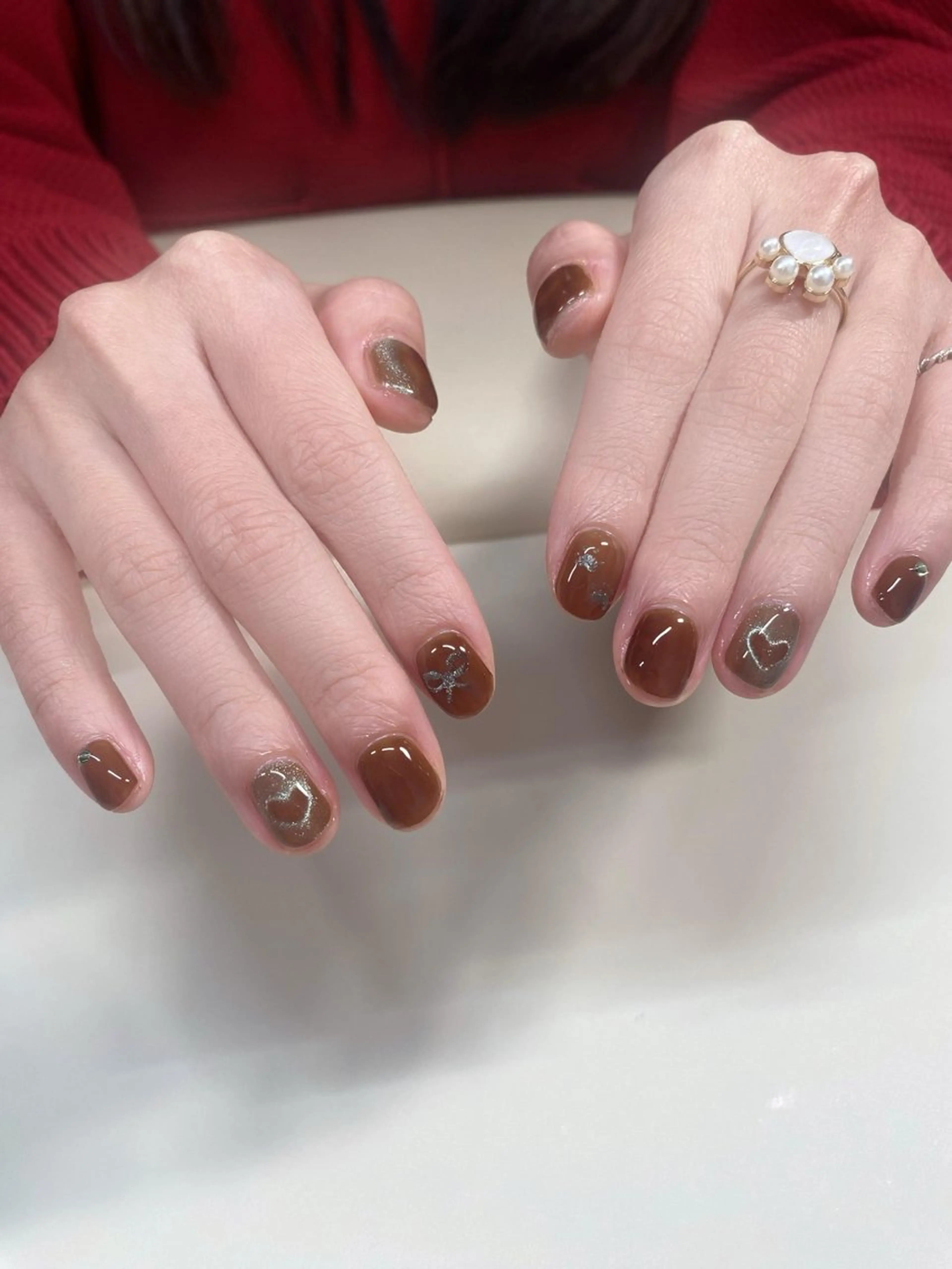 ネイル ハンドネイル ハンドケア EE.Nail所属・FuFu.Nail 2️⃣番のネイルデザイン