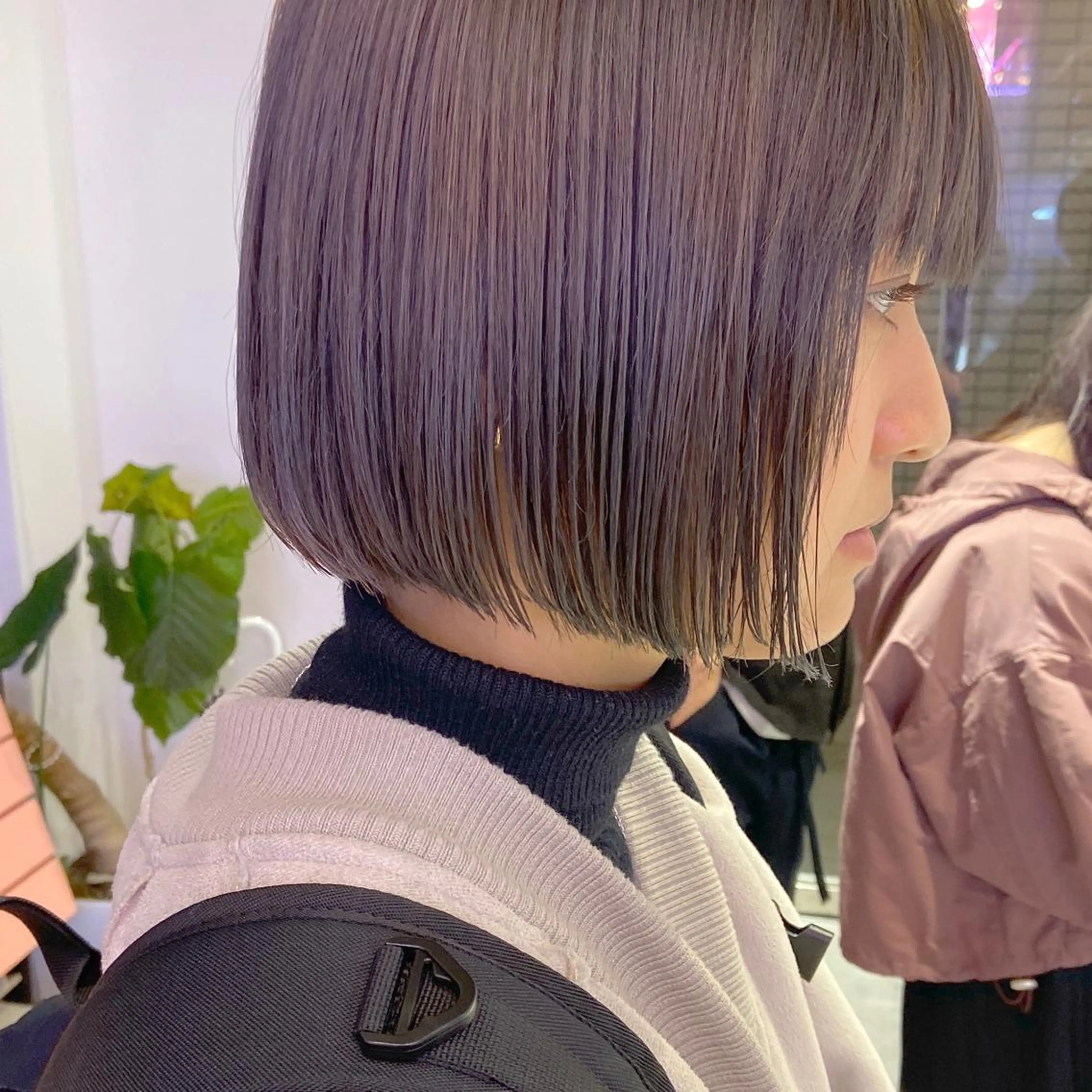 ショート カラー ヘアアレンジ ボブ レイヤーカット指名 No.1💖マユカのヘアスタイル