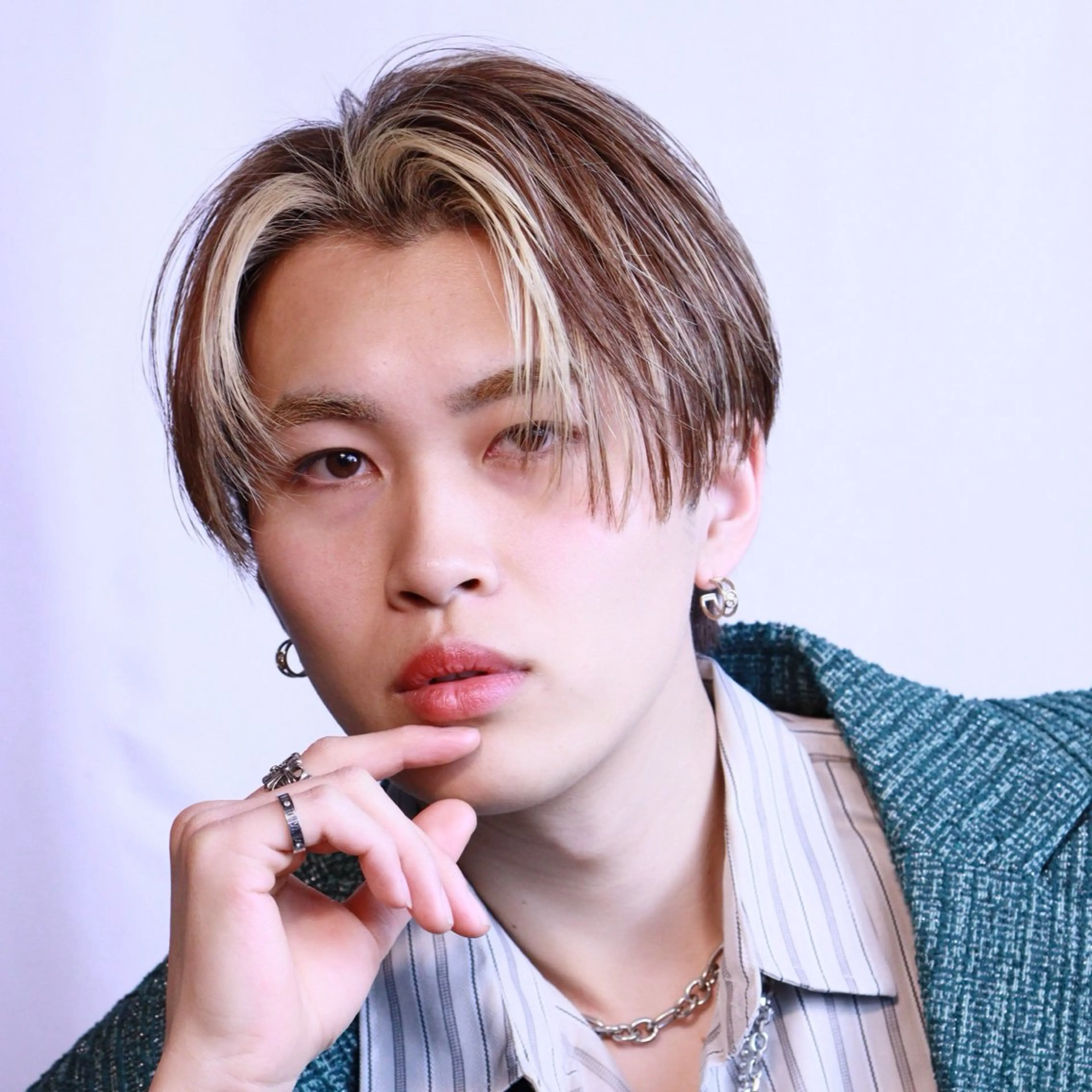 カラー メンズ ヘアカラー 💙垢抜け/モテヘア KEISHO🩶のヘアスタイル