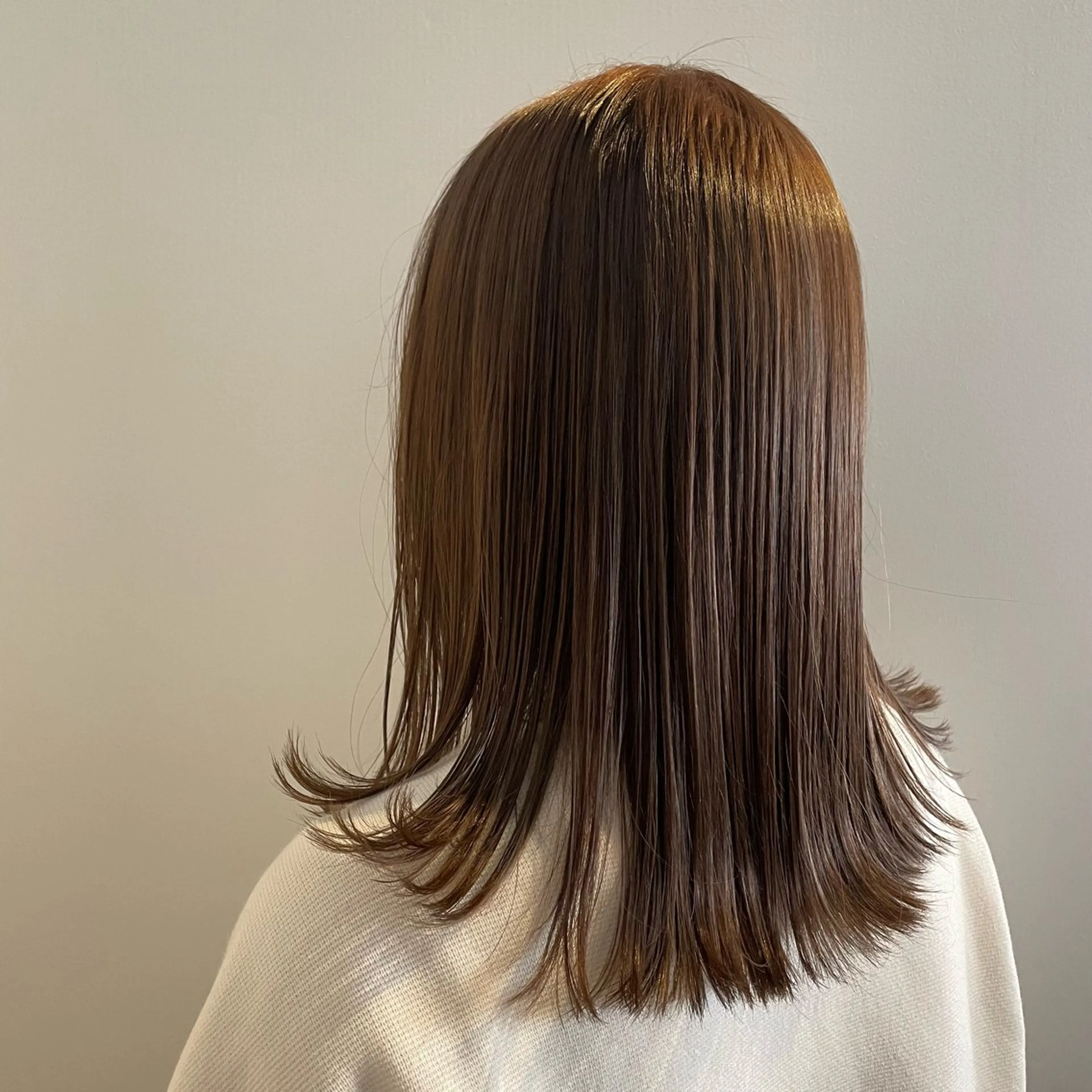 セミロング 博多|Sakurai Ayumiのヘアスタイル