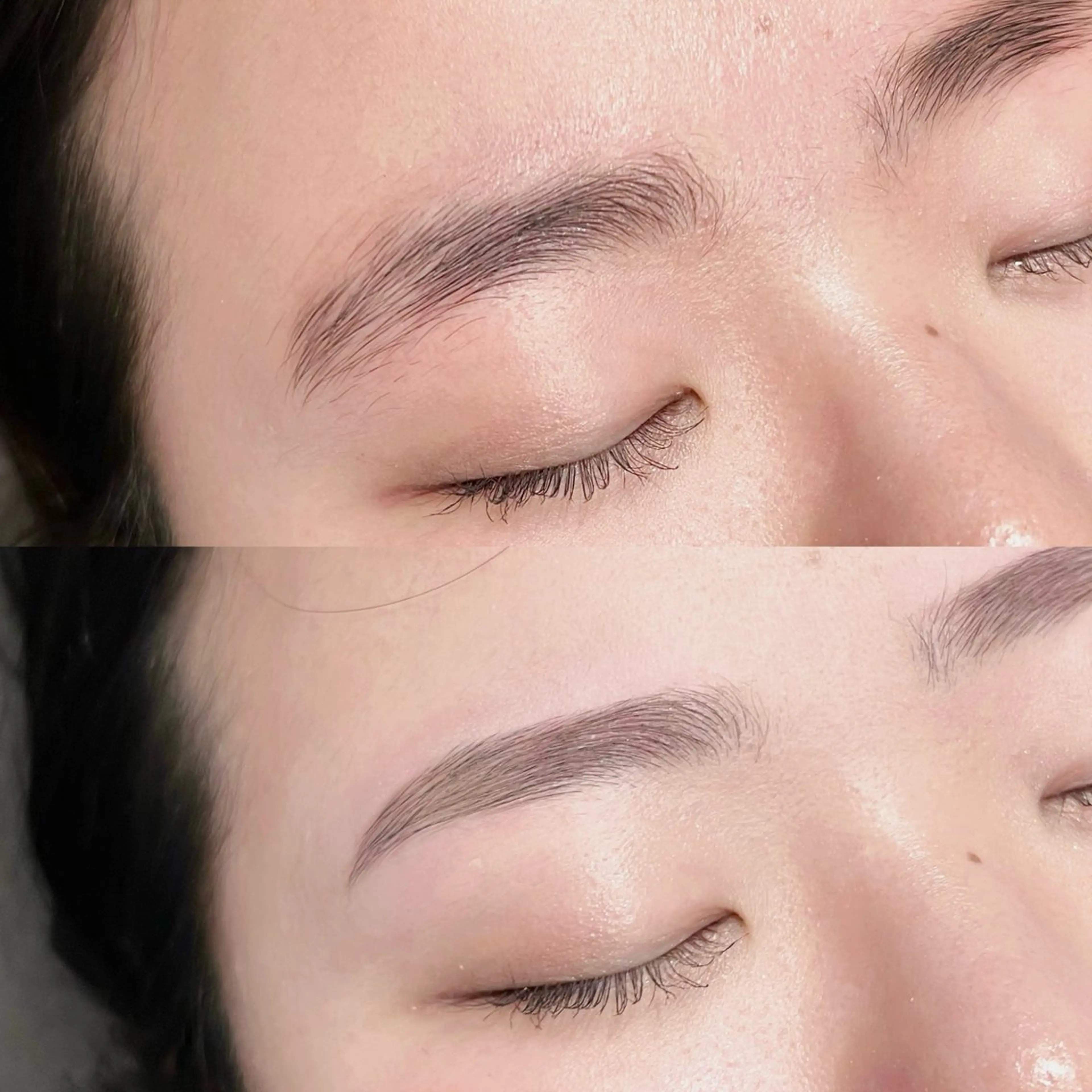 【🎀人気No.1🎀】アイブロウワックス➕間引き（メイク仕上げ）⭐️⭐️の写真