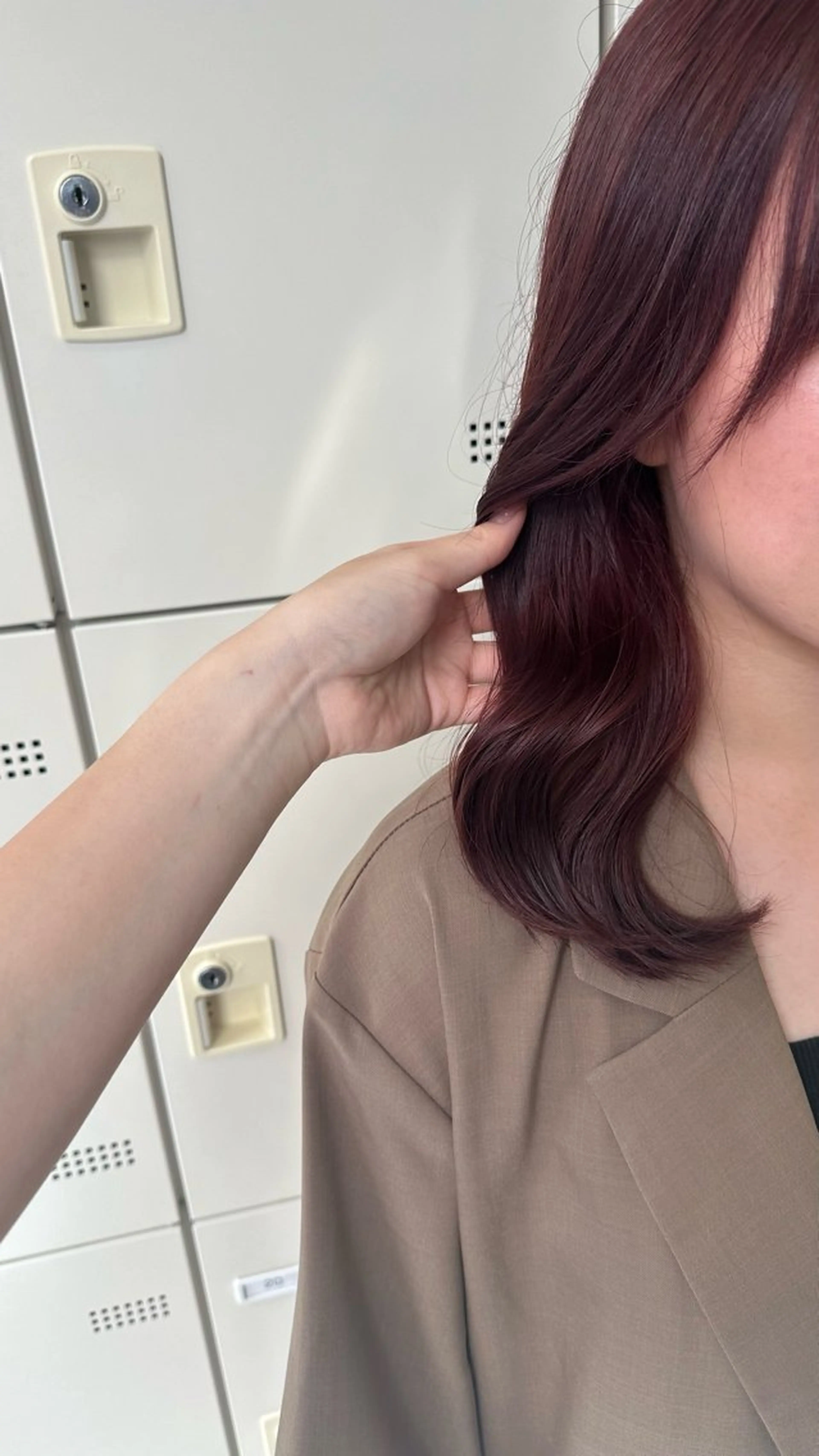 ミディアム カラー カット ヘアカラー トリートメント ヘッドスパ ヘアセット ガーリーstyle ❤︎misaki🏹のヘアスタイル