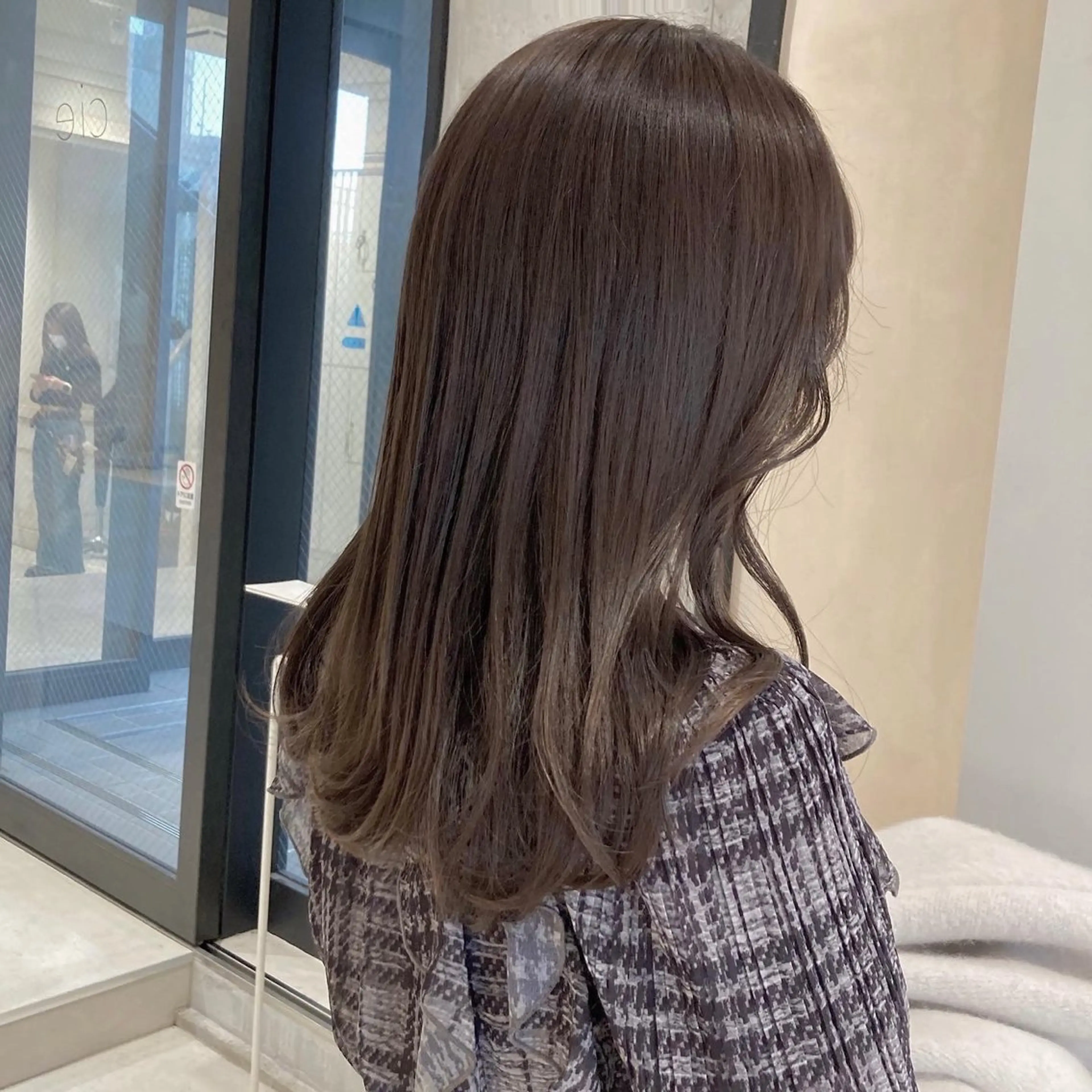 ミディアム カラー ラベンダーカラー MURANAKA RYOのヘアスタイル