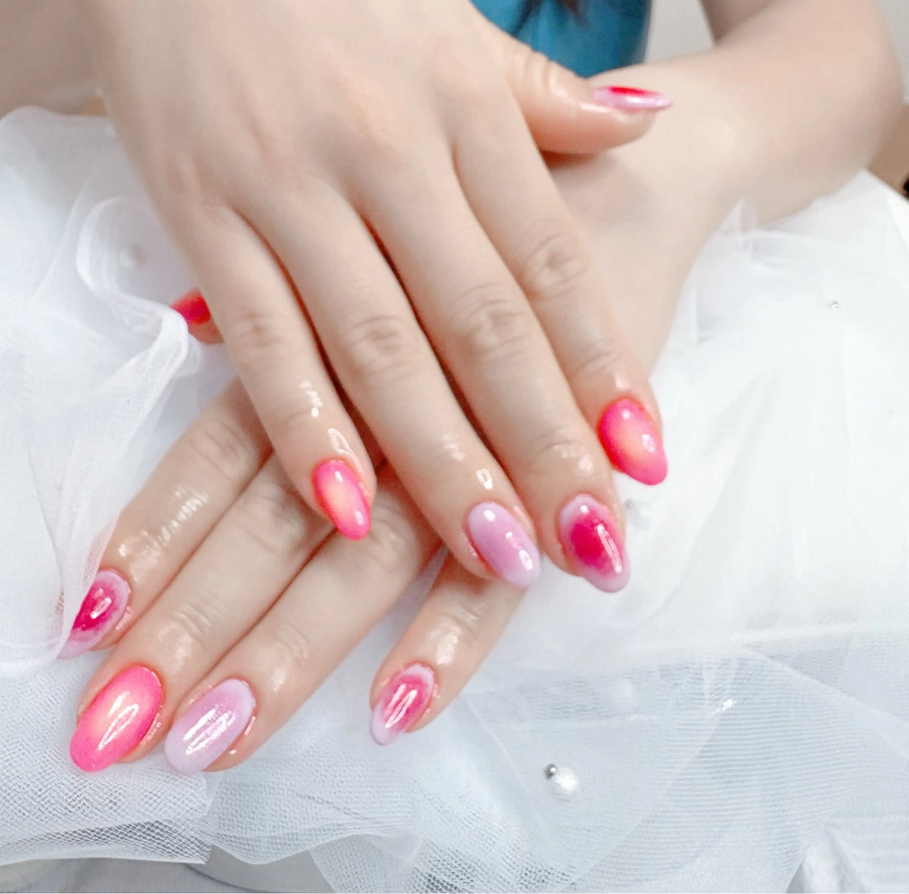 ネイル 💐Lumière 🩵かわちゃん💅のネイルデザイン