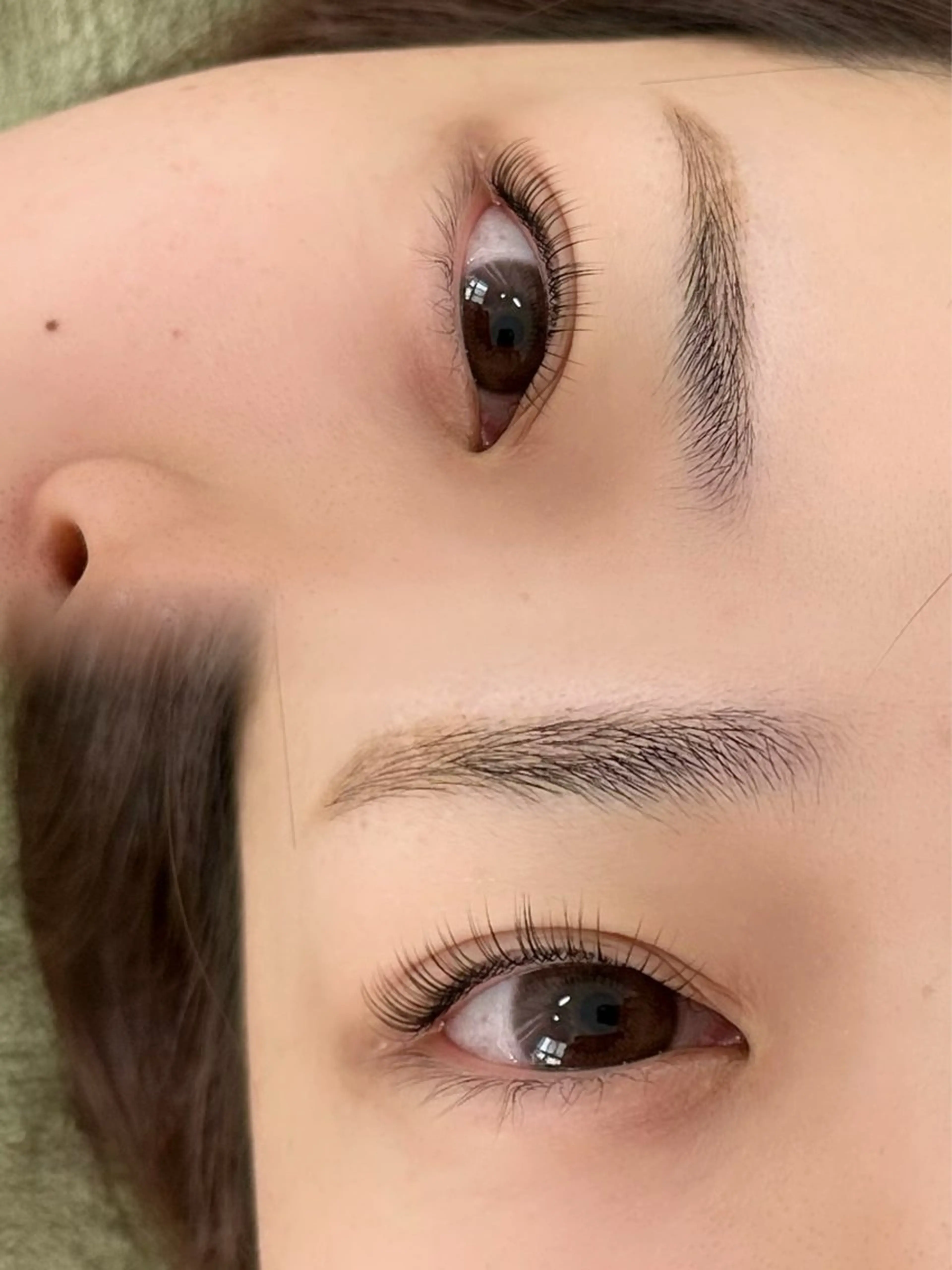 【当店大人気メニュー🩷】まつ毛パーマ(上)+トリートメント込み✨の写真