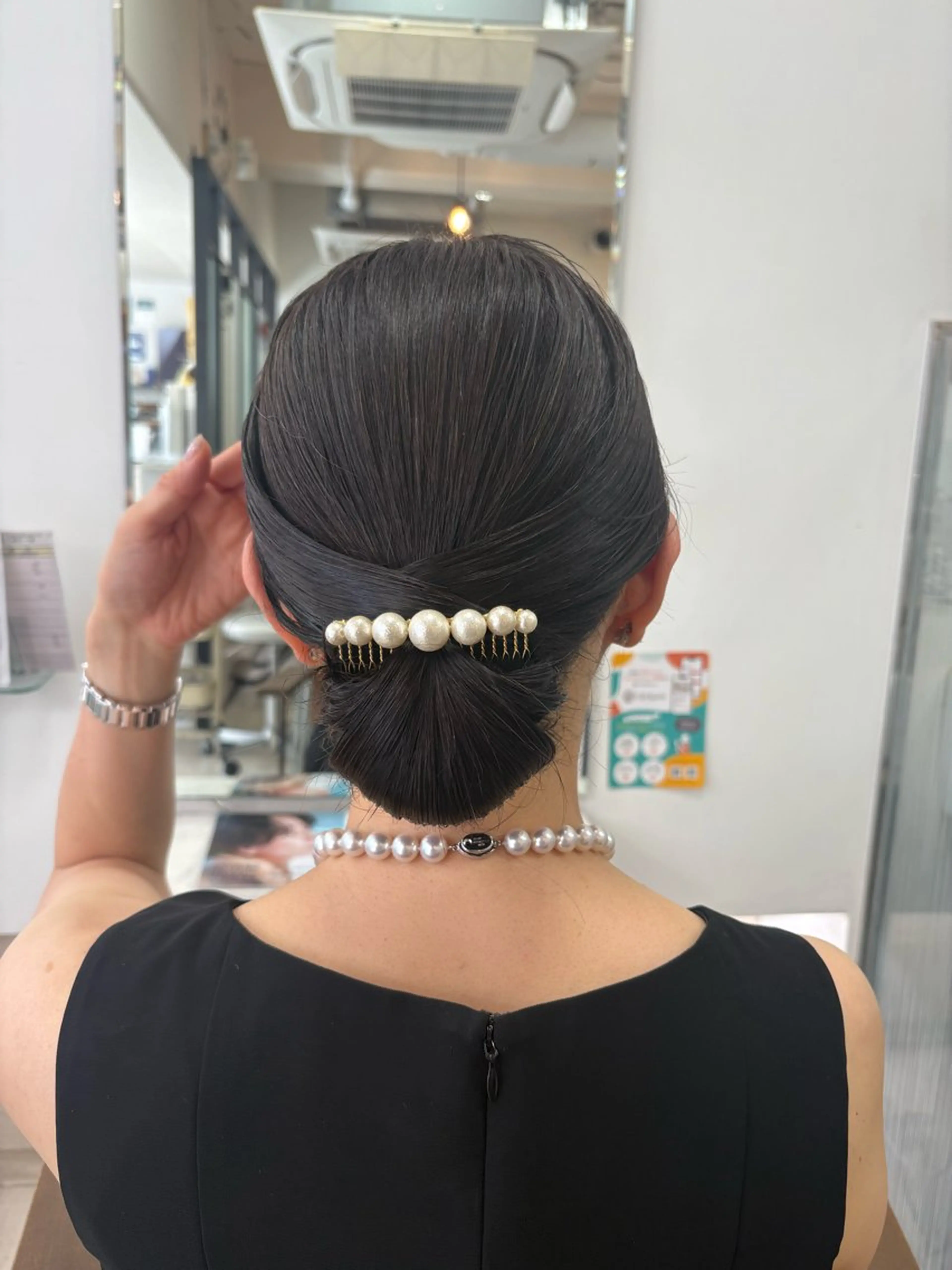 ヘアセット 栗田 優月のヘアスタイル