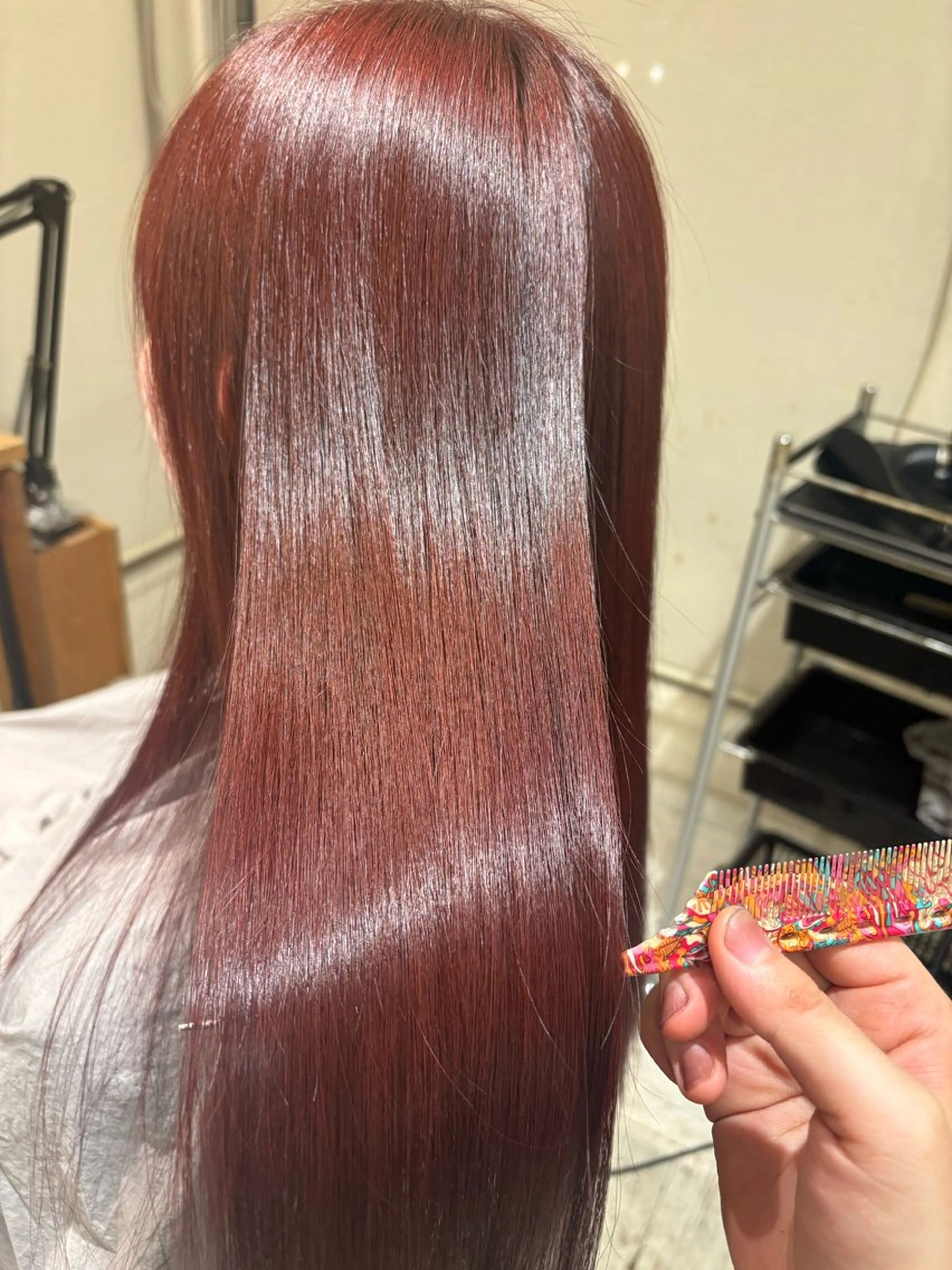 カラー ブリーチ ブリーチなしカラー ヘアカラー 髪質改善美容室 BLUE Hair&Life所属・カラー特化☁️🌈 風見　流々香のヘアスタイル