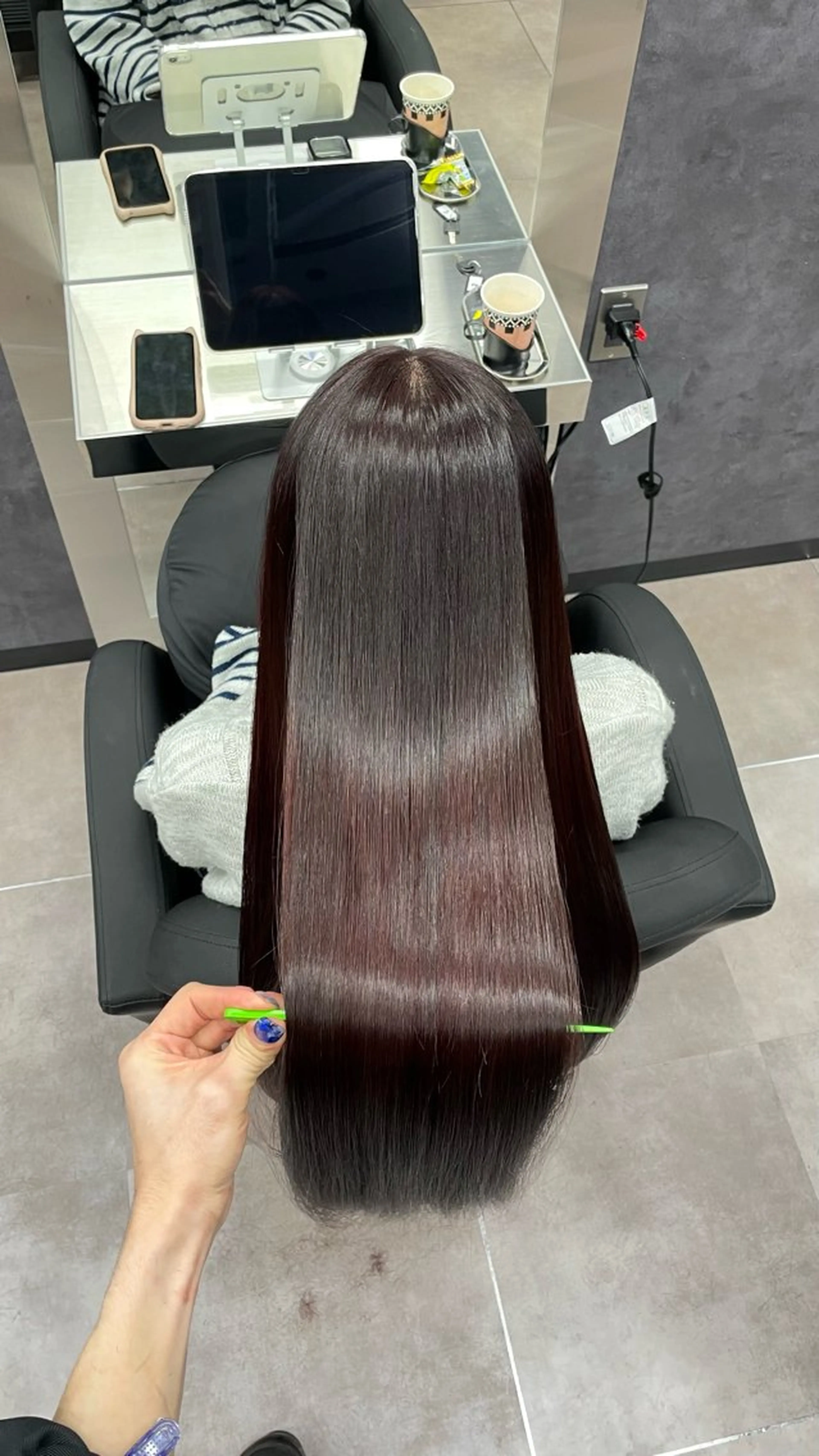 ロング カット ヘアカラー トリートメント CYNTHIADUE 店長｜ IRISUのヘアスタイル