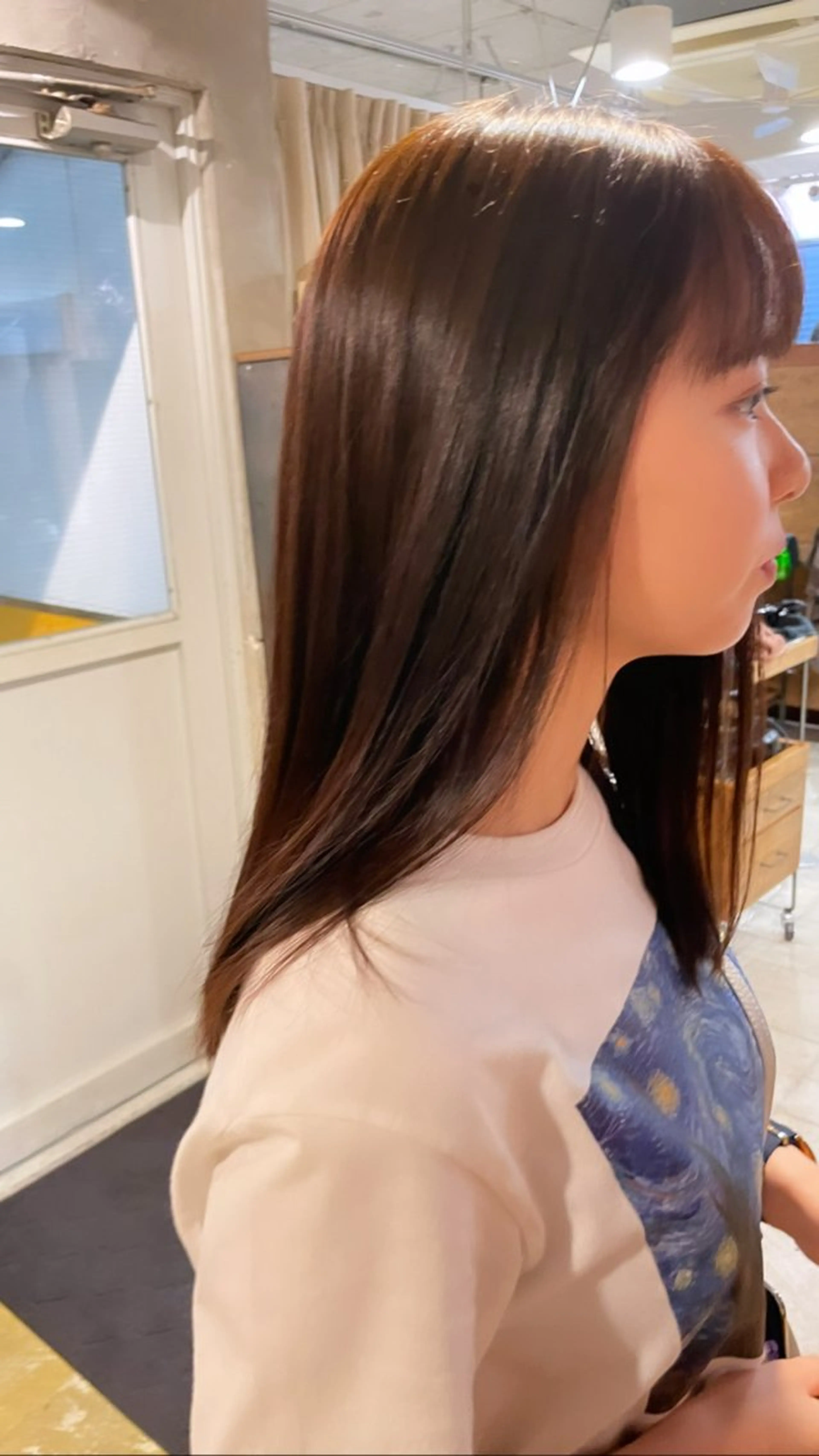 セミロング カット ヘアカラー 小林 和正のヘアスタイル