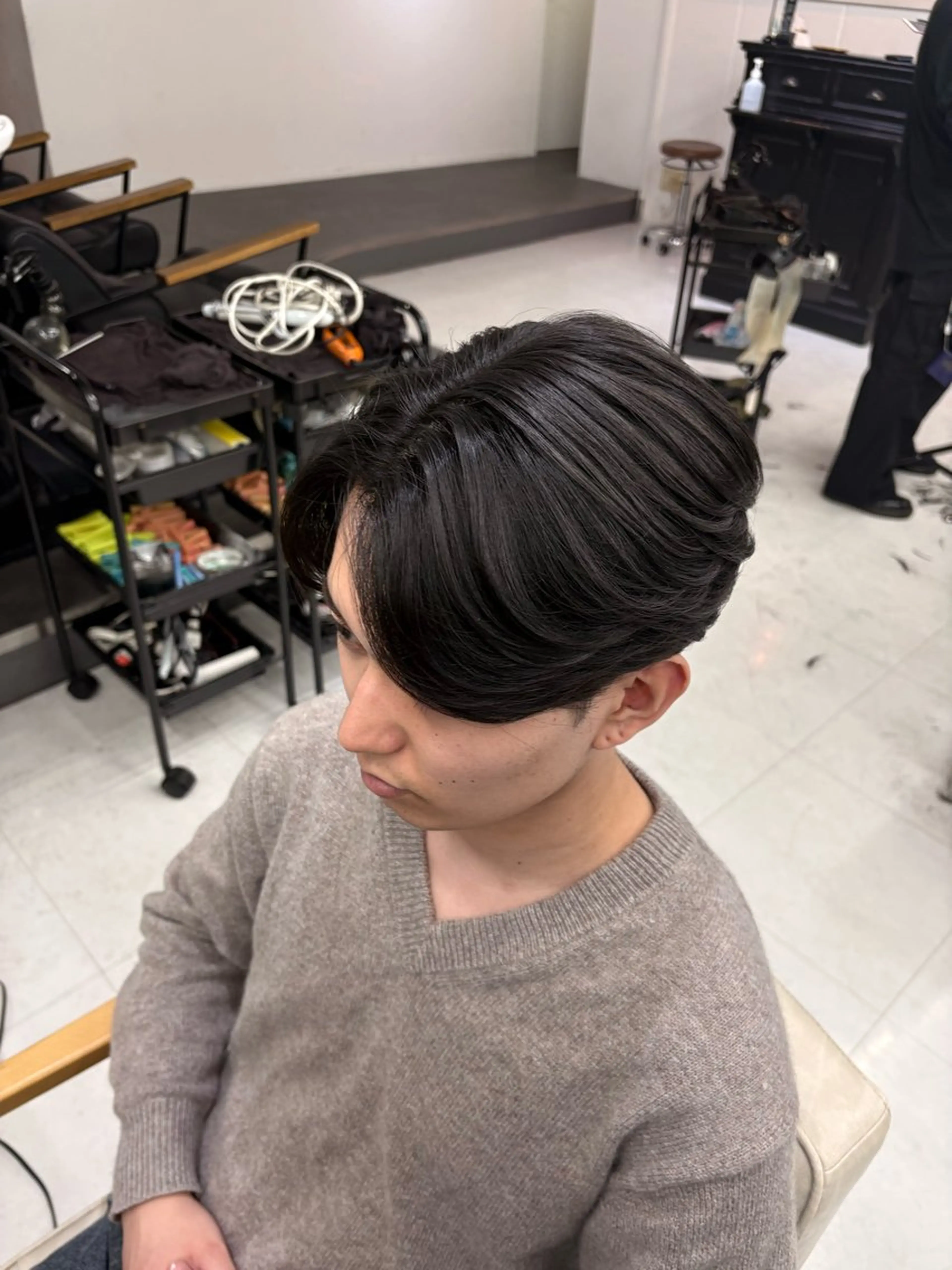 パーマ メンズ メンズパーマ 縮毛矯正 ストレートパーマ ピチカート所属・メンズ/レディース きくた　みずきのヘアスタイル