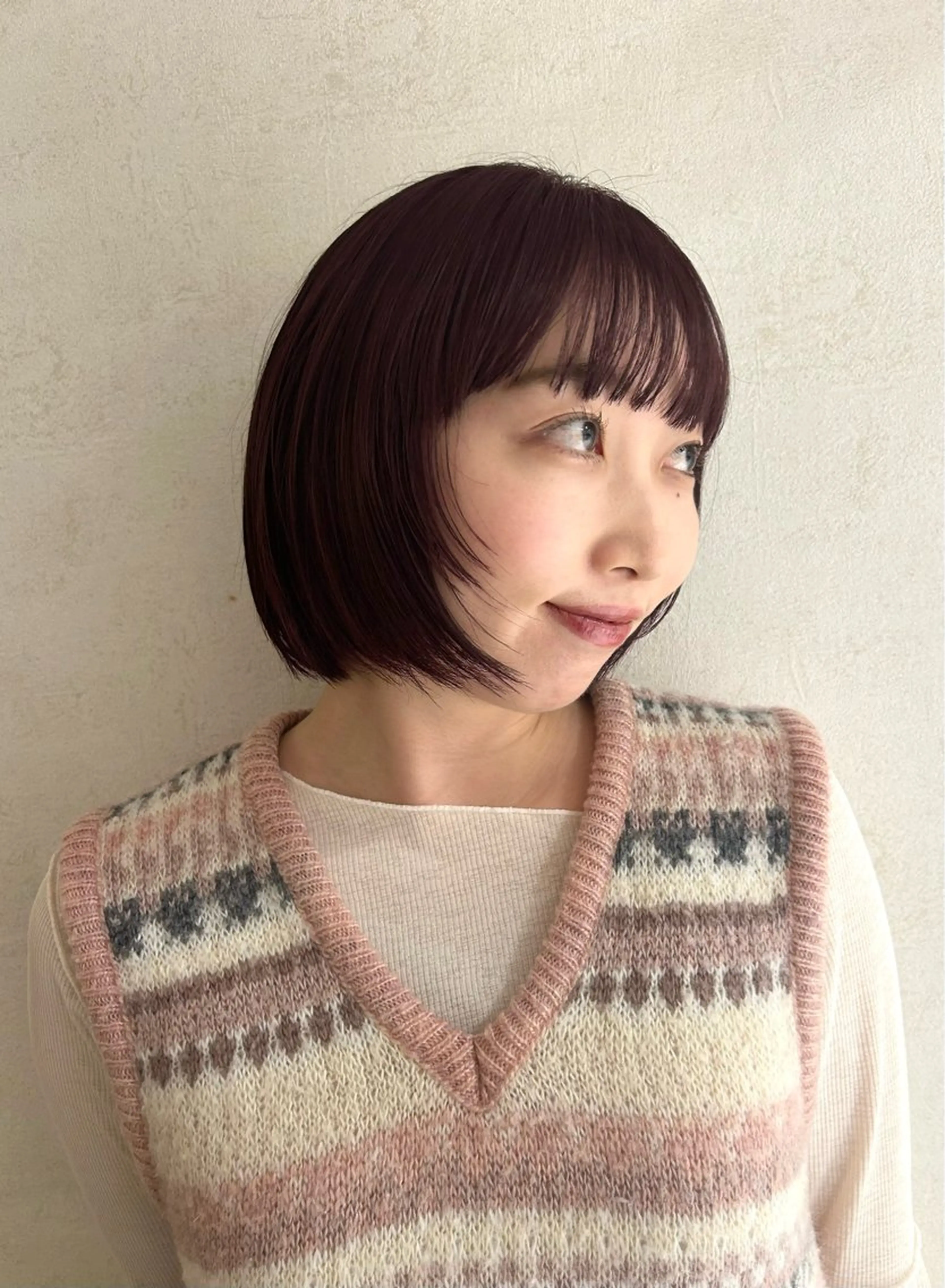 ショート カラー Sora/レイヤー/ 似合わせカラー🤎のヘアスタイル