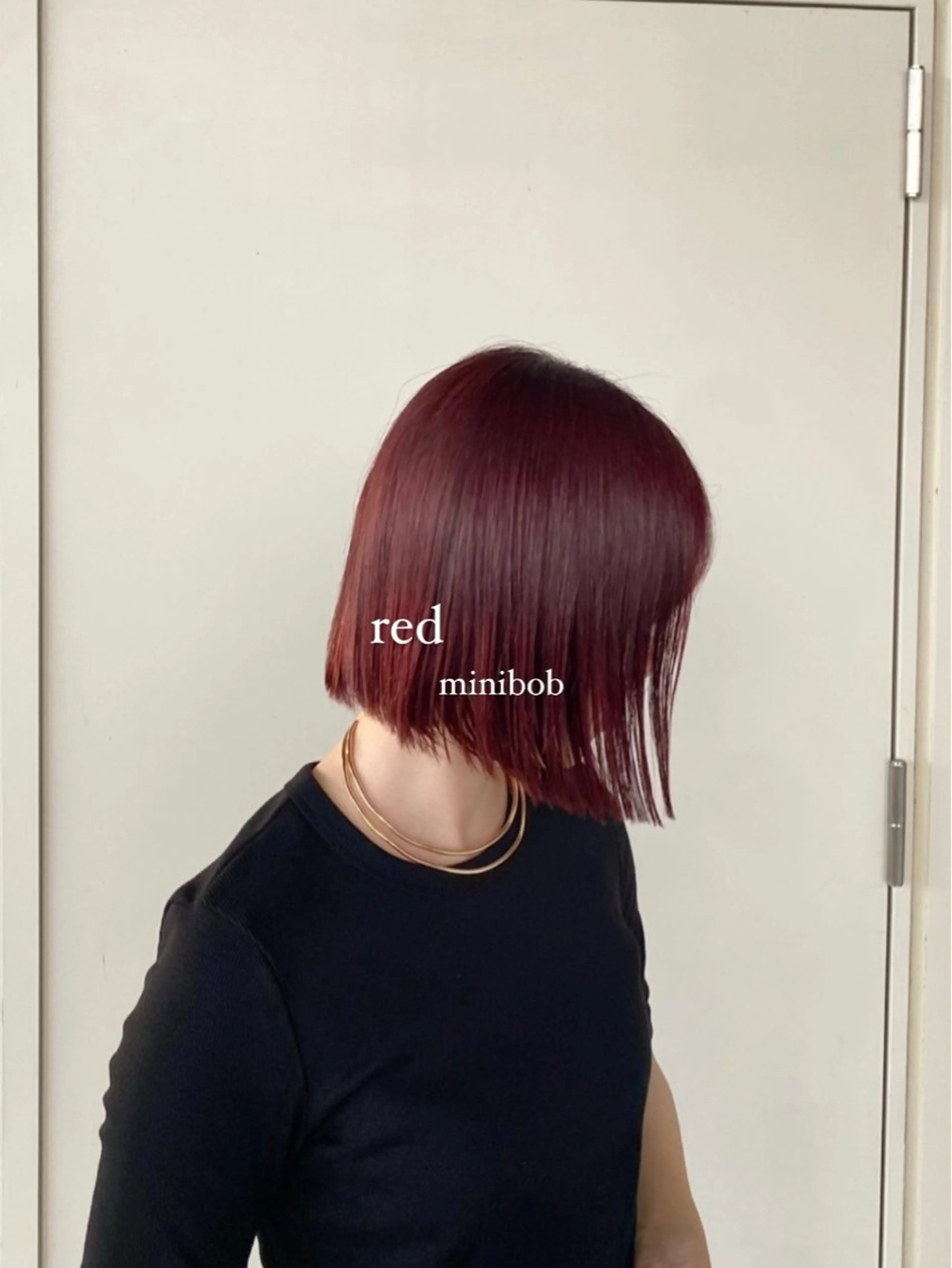 カラー レッドカラー カット ヘアカラー トリートメント 暖色カラー /ヘアアレンジ/花鈴のヘアスタイル