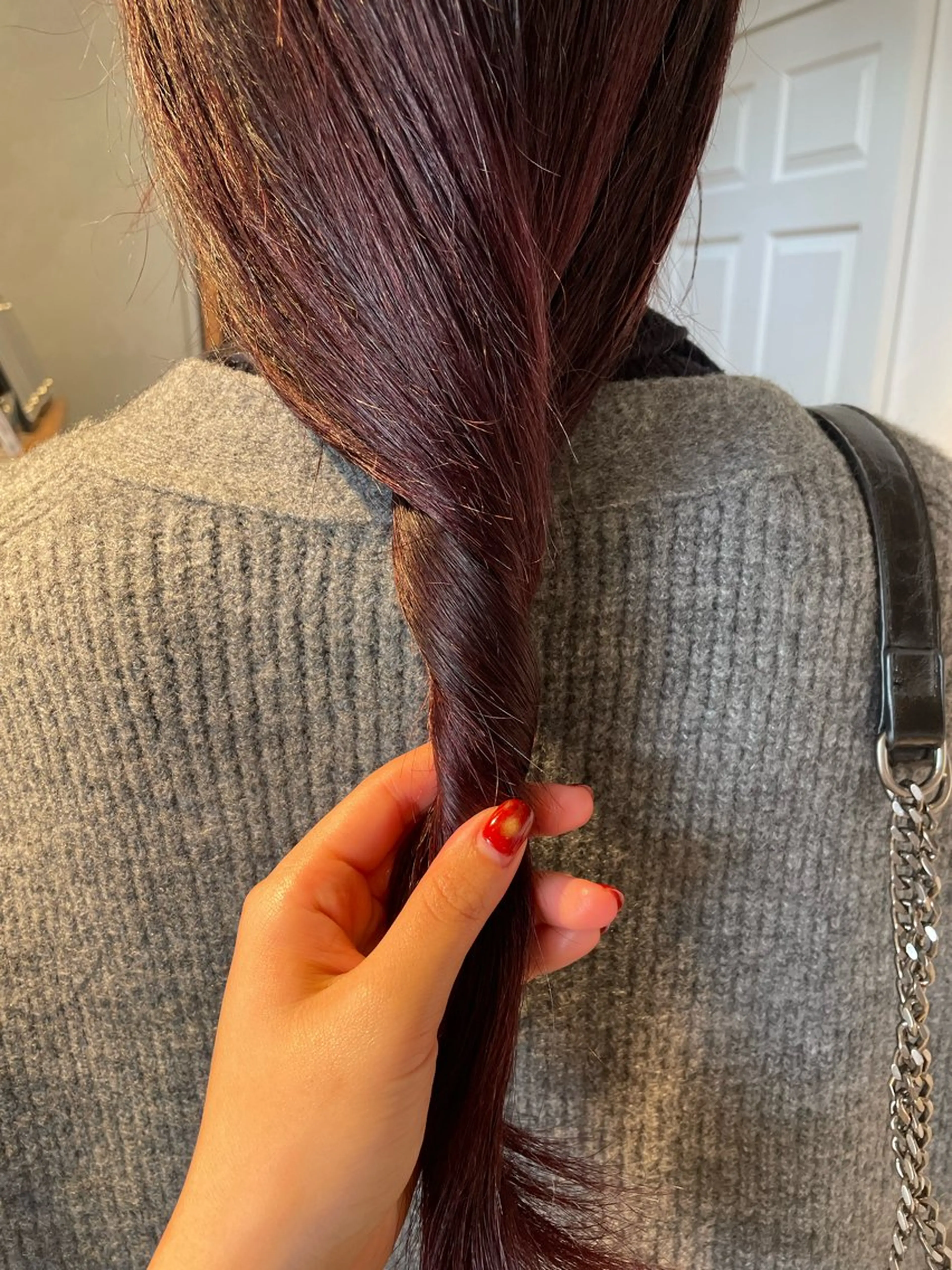 ロング カラー ヘアカラー ヘッドスパ 暖色カラー/髪質改善 伏見/RIONAのヘアスタイル