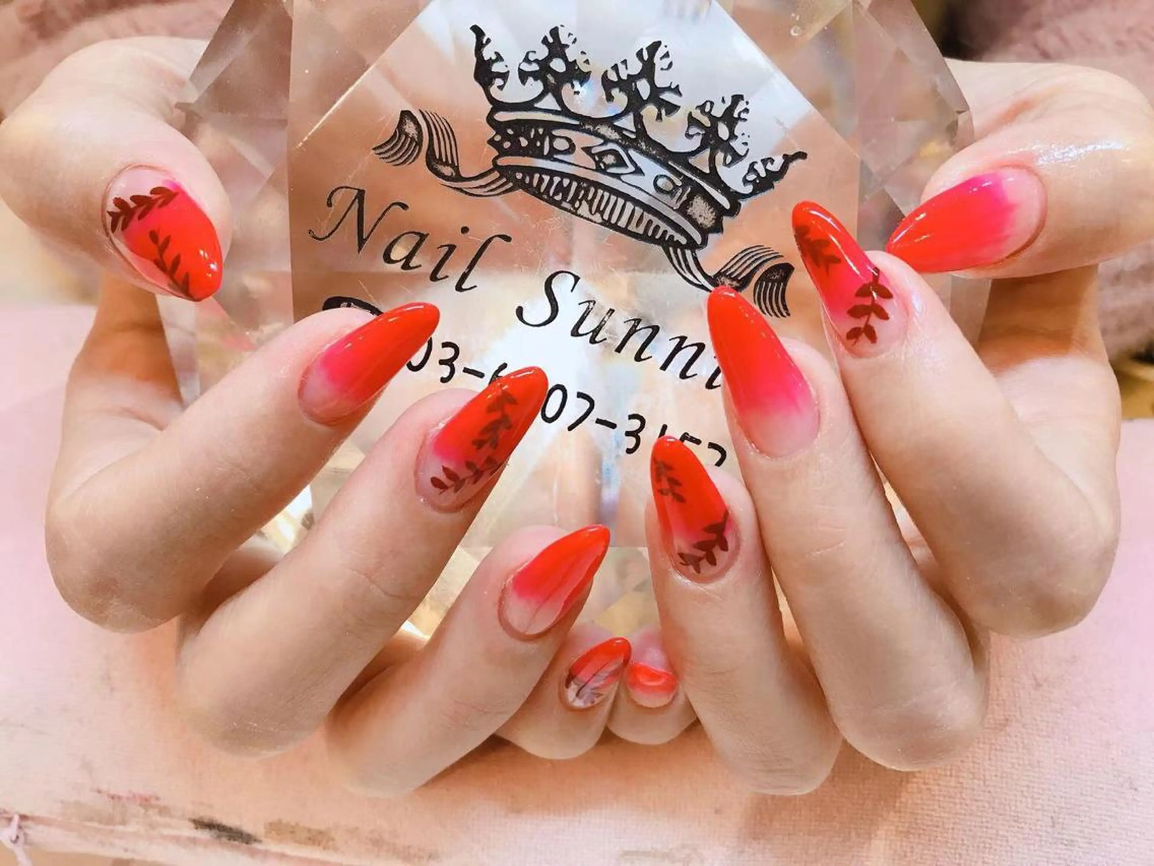 ネイル 長さだし専門店 M2　rikaのネイルデザイン