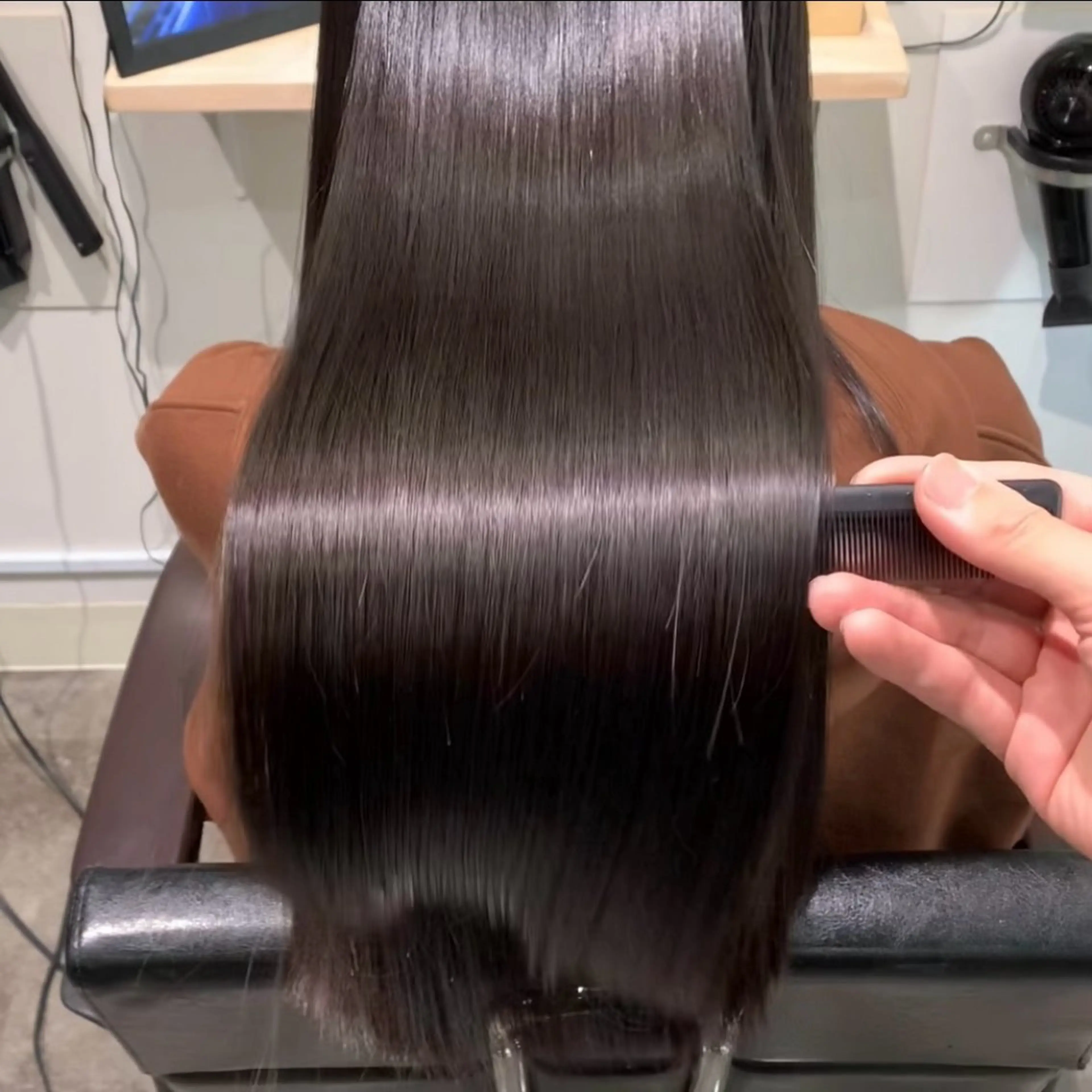 アルカリ酸熱トリートメントの写真