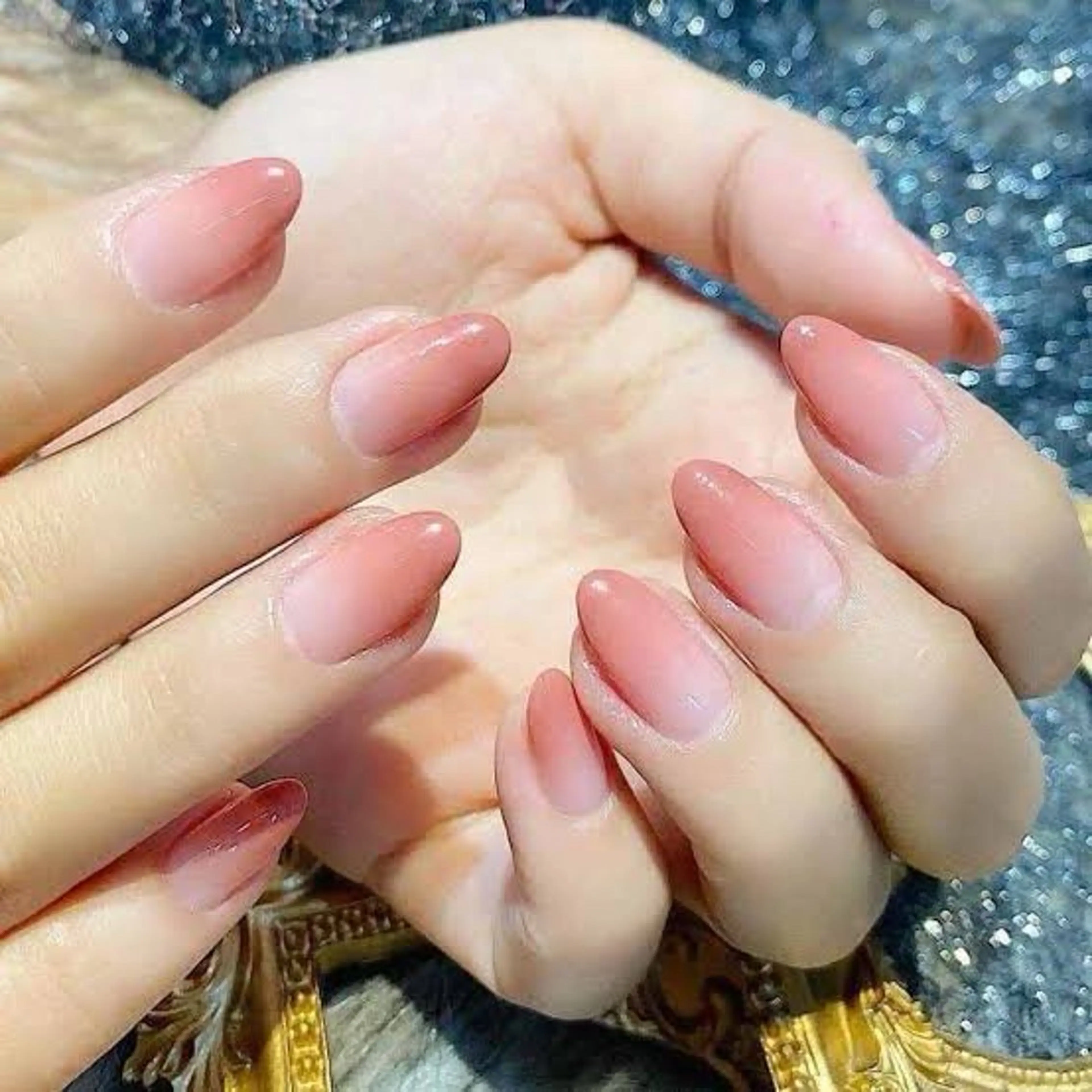 ネイル アートネイル 成人式 ジェルネイル ニュアンスネイル ネイルチップ Kora Nailのネイルデザイン