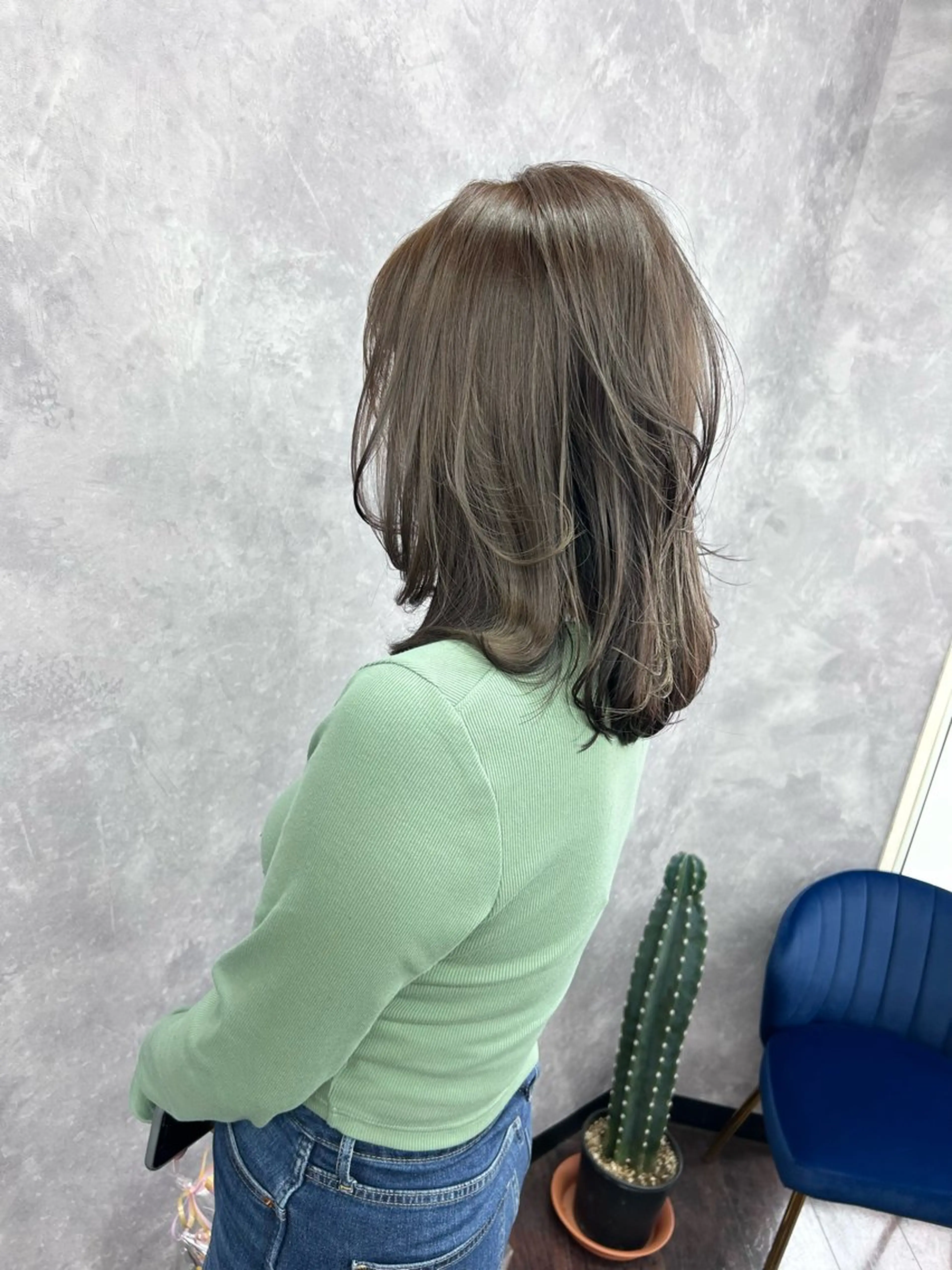 kazuma専用クーポン⭐️カット+N.オーガニックカラー2stepトリートメント✴︎羽村✴︎の写真