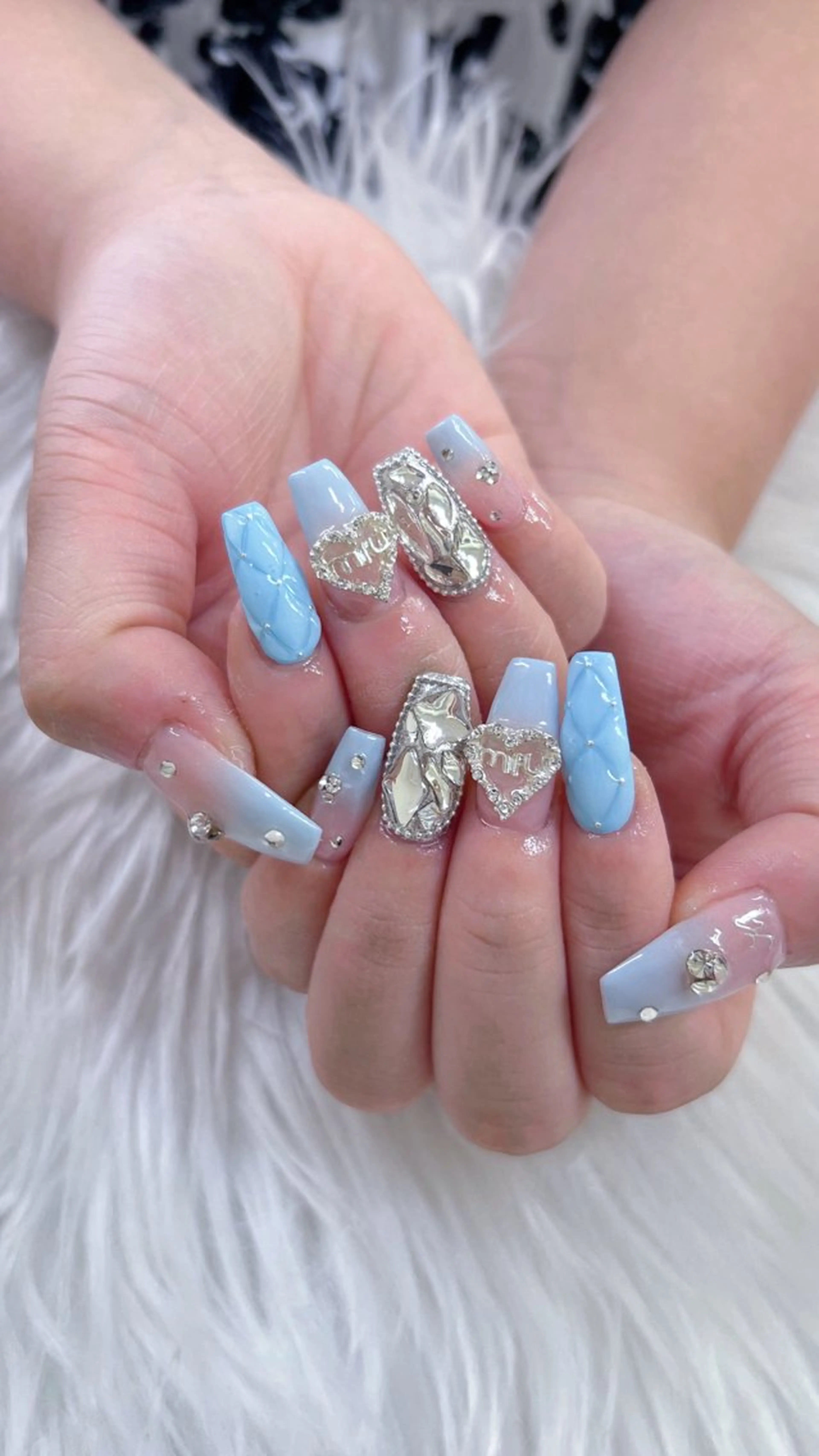 ネイル 長さ出し スカルプネイル ワンホンネイル Moa nailのネイルデザイン