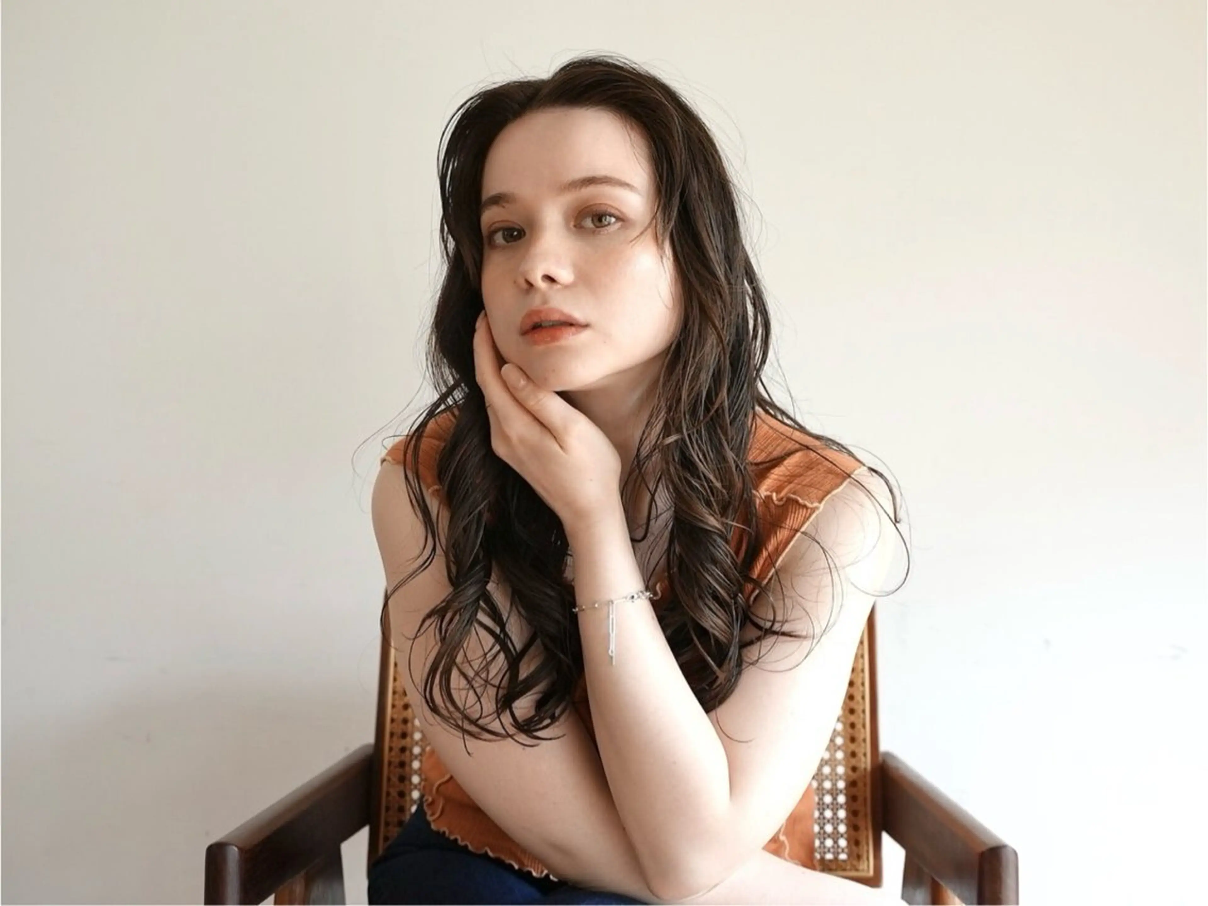 ロング パーマ niw yuiのヘアスタイル