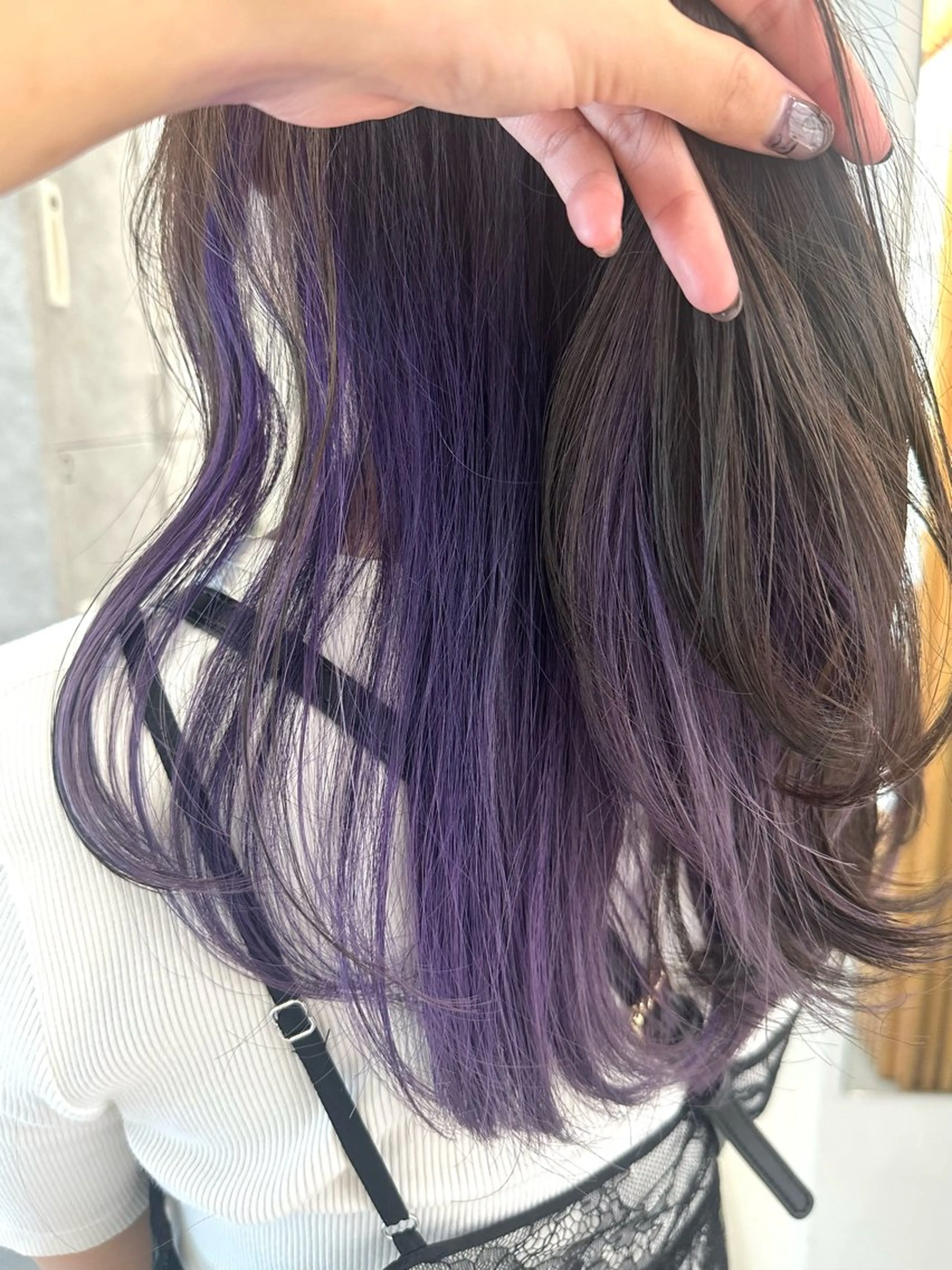 ロング カラー ヘアカラー 韓国ヘア/レイヤー/ sara 🎀のヘアスタイル