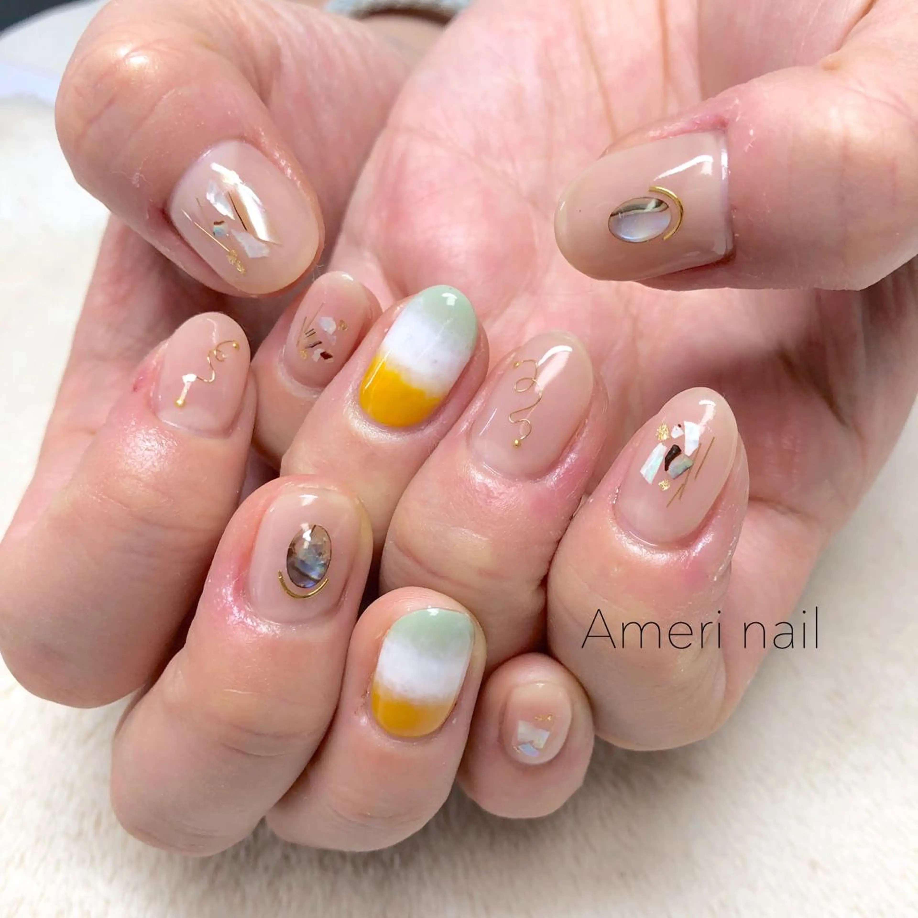 ネイル ハンドネイル nailist TOMOのネイルデザイン