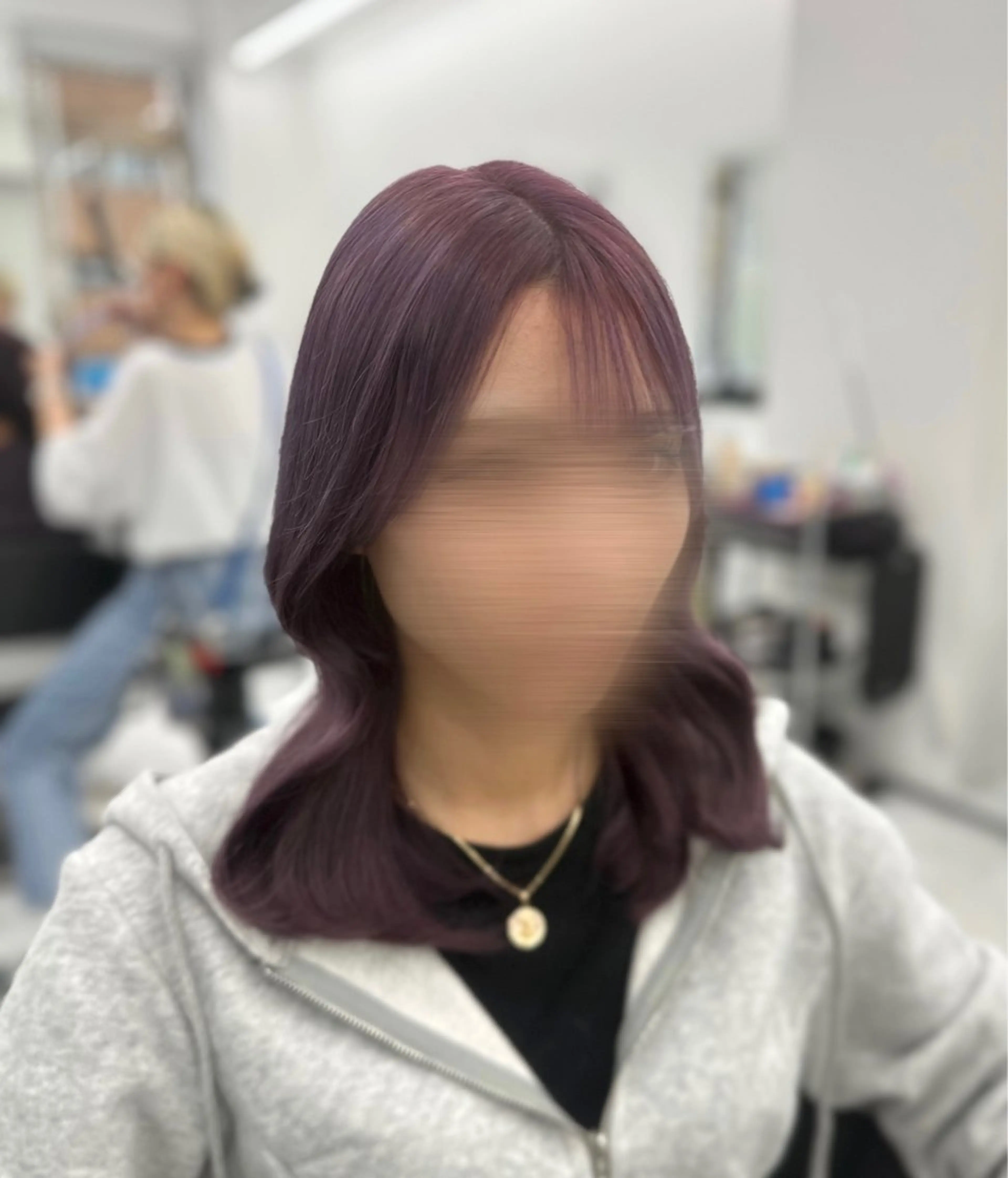 ミディアム カラー パーマ ヘアアレンジ メンズ キッズ ♥️韓国ヘア レイヤー♥️ゆりのヘアスタイル