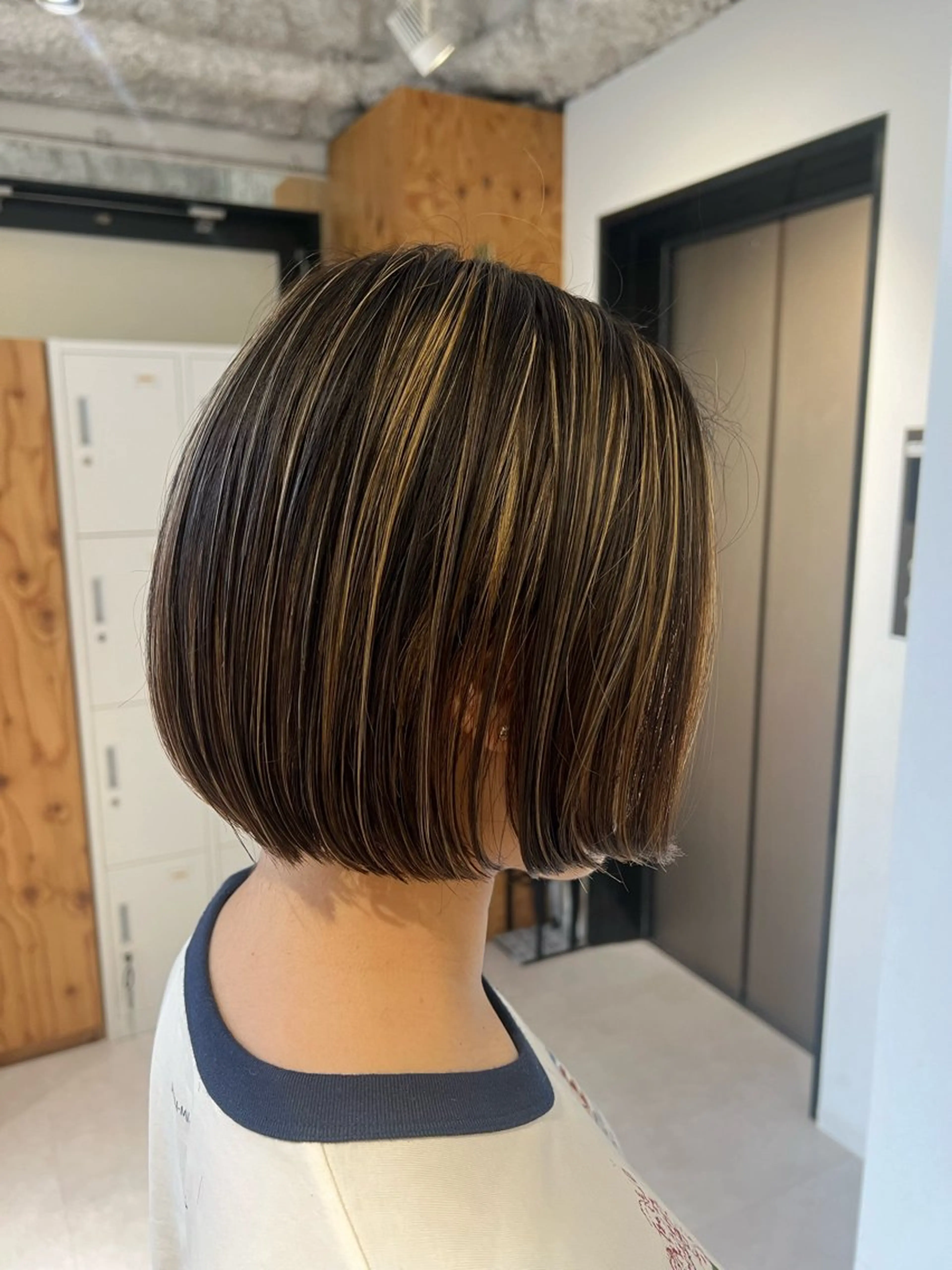 ショート ボブ カット 梅田/似合わせボブ /顔周り/RINKAのヘアスタイル