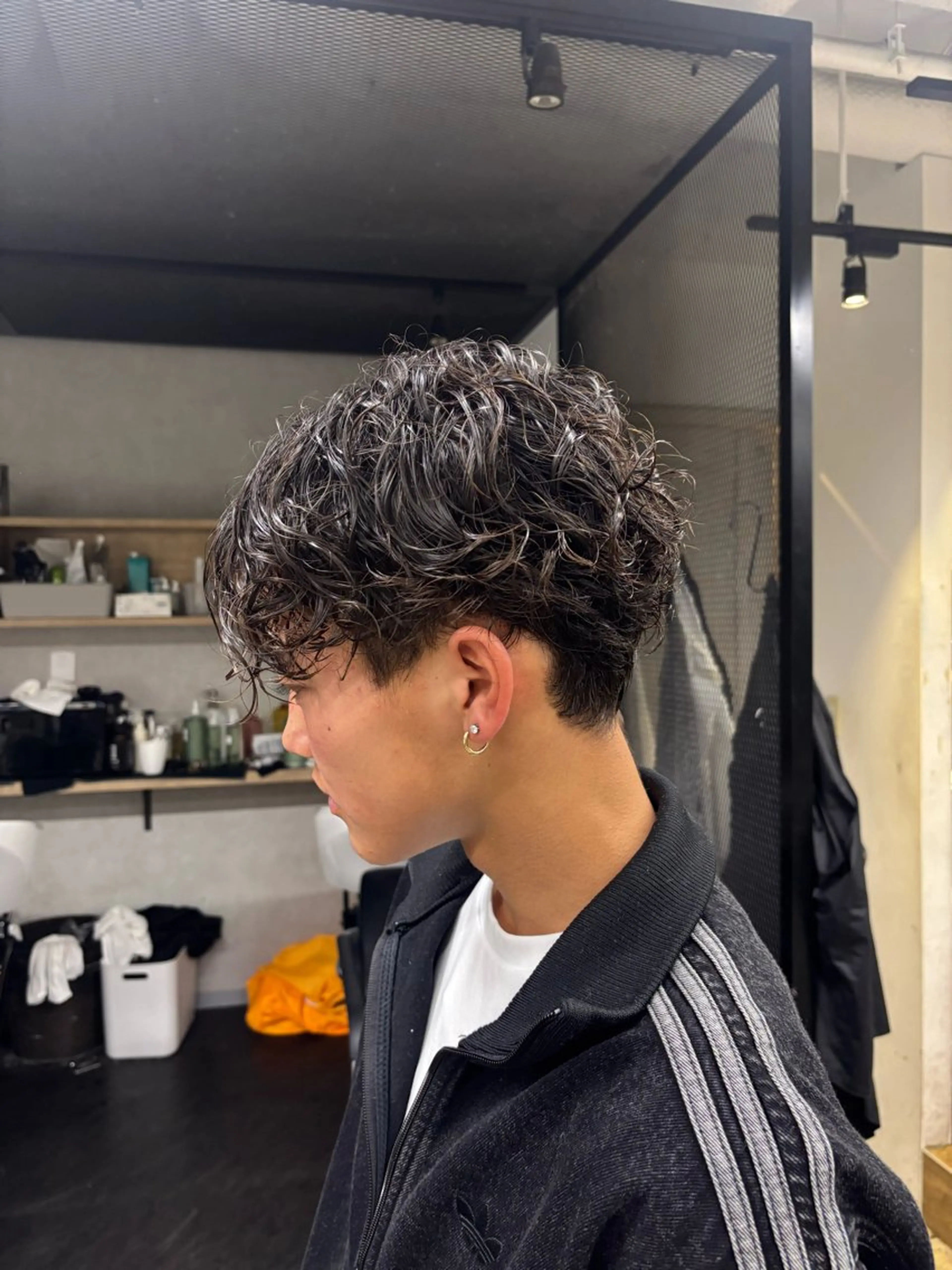 メンズパーマ🧑🏽‍🦱💈×カットの写真