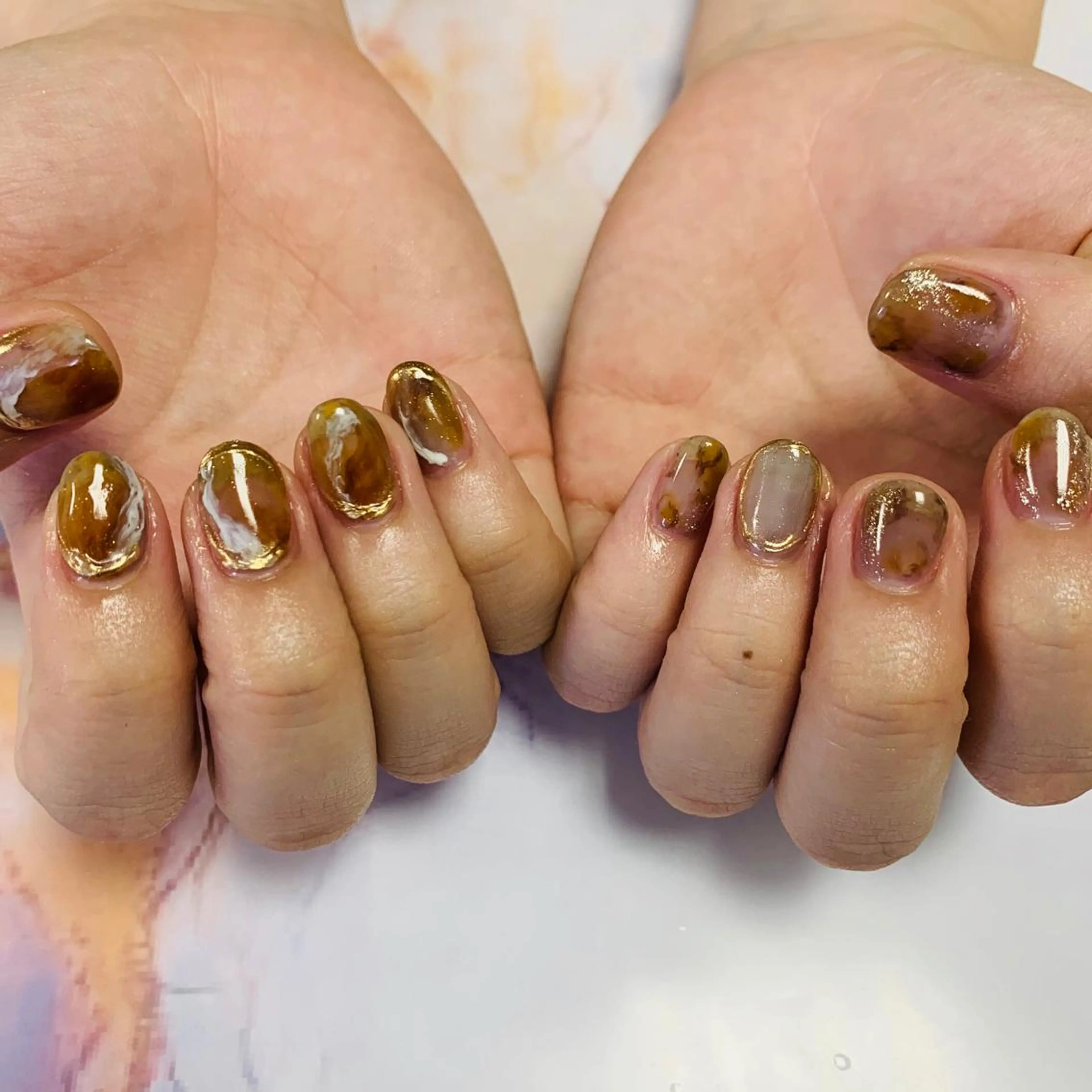 ネイル ニュアンスネイル Feliz所属・Feliz 楽しいネイルサロンのネイルデザイン