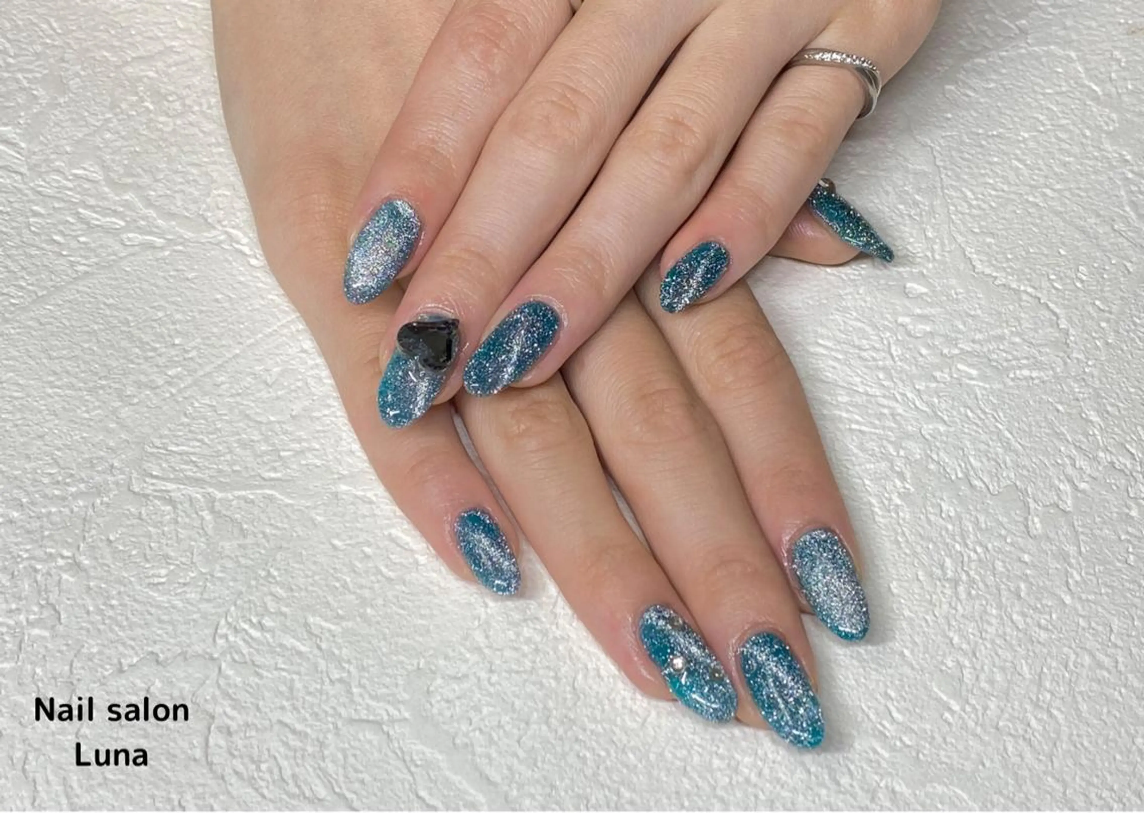 ネイル フットネイル ジェルネイル マグネットネイル 加藤 美穂のネイルデザイン