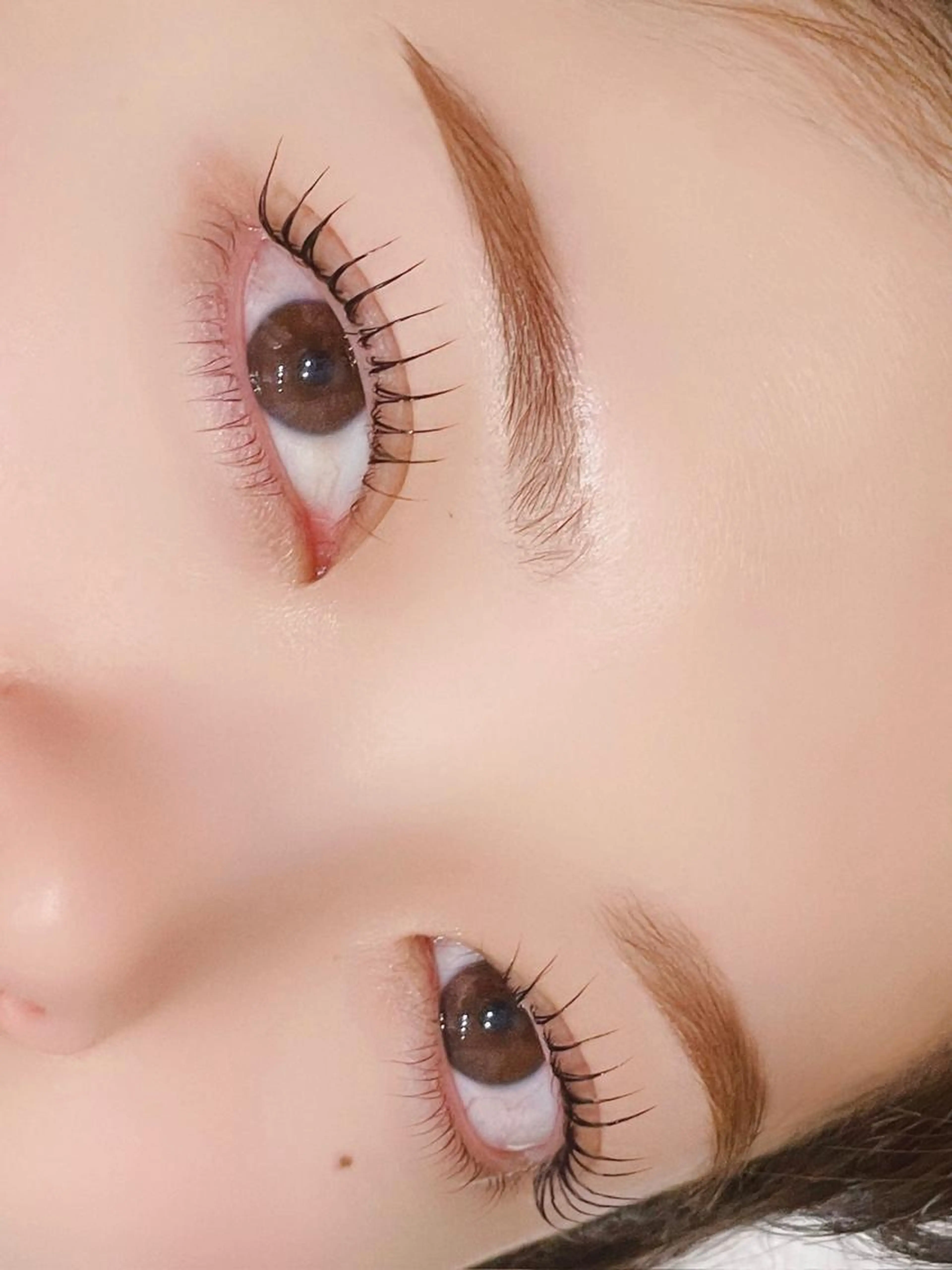 まつ毛パーマ+ワックスの写真