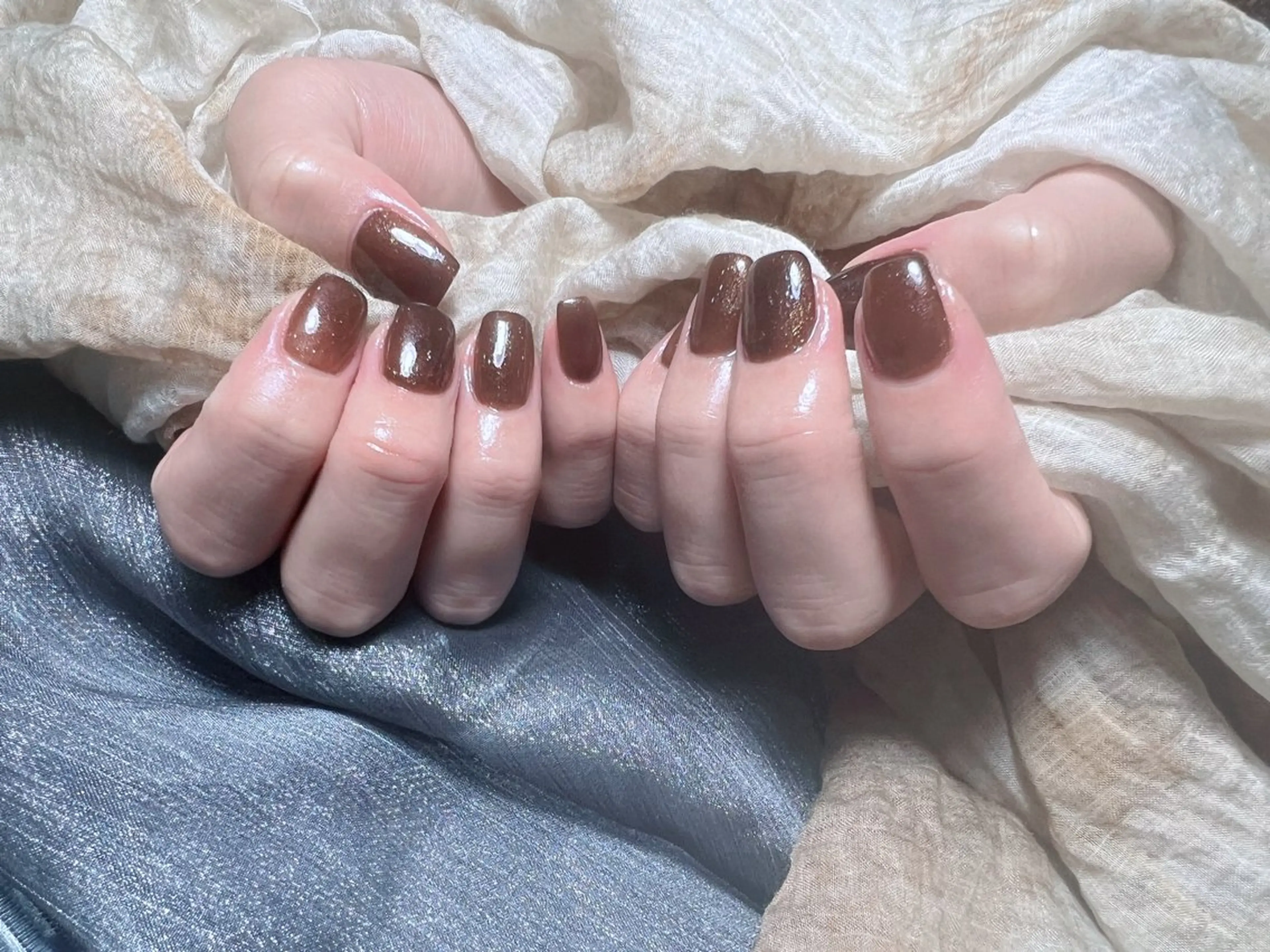 ネイル ワンカラーネイル mo moのネイルデザイン