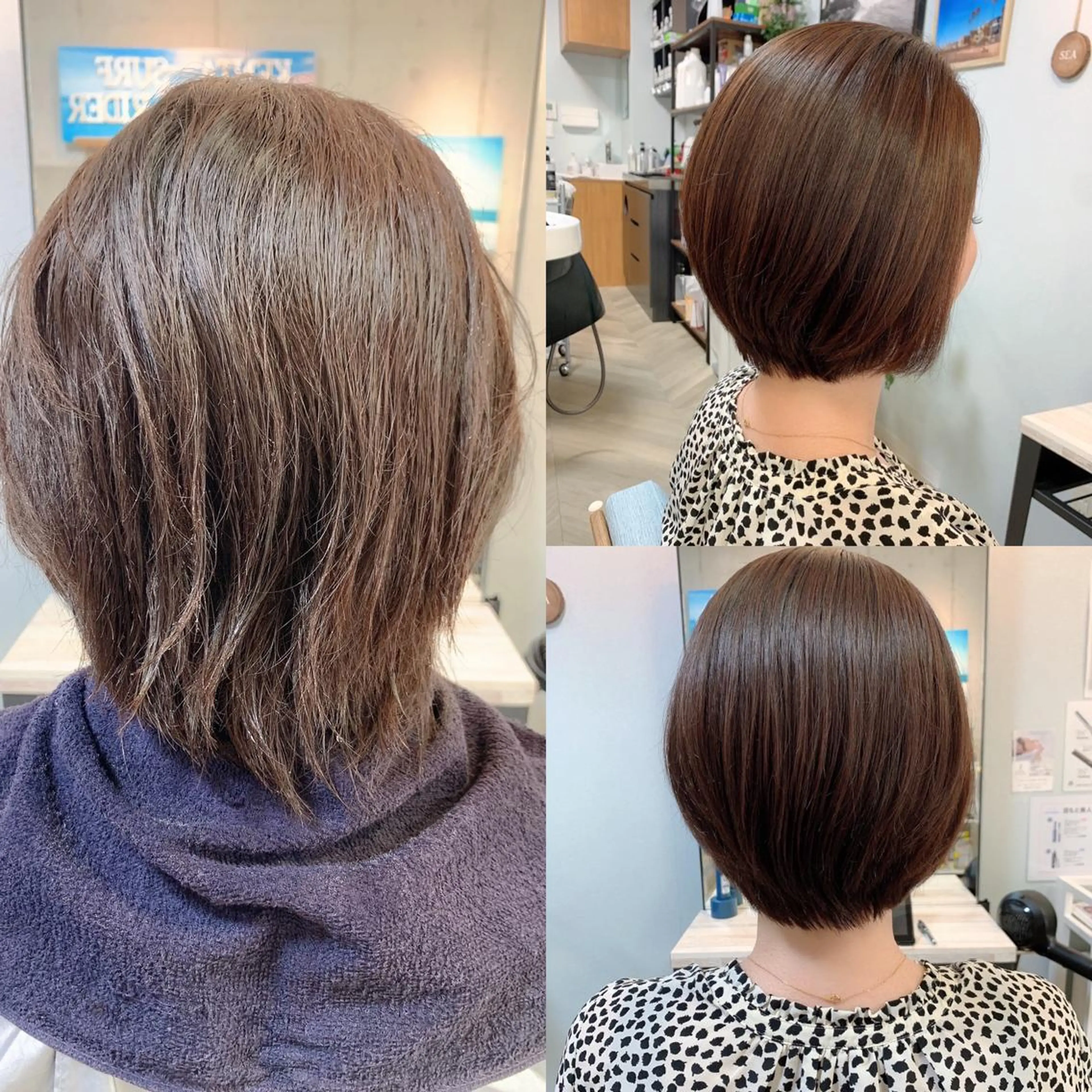 ショート パーマ 縮毛矯正 カット 縮毛矯正 トリートメント Beach private salon所属・Beach 代表 KENTAのヘアスタイル