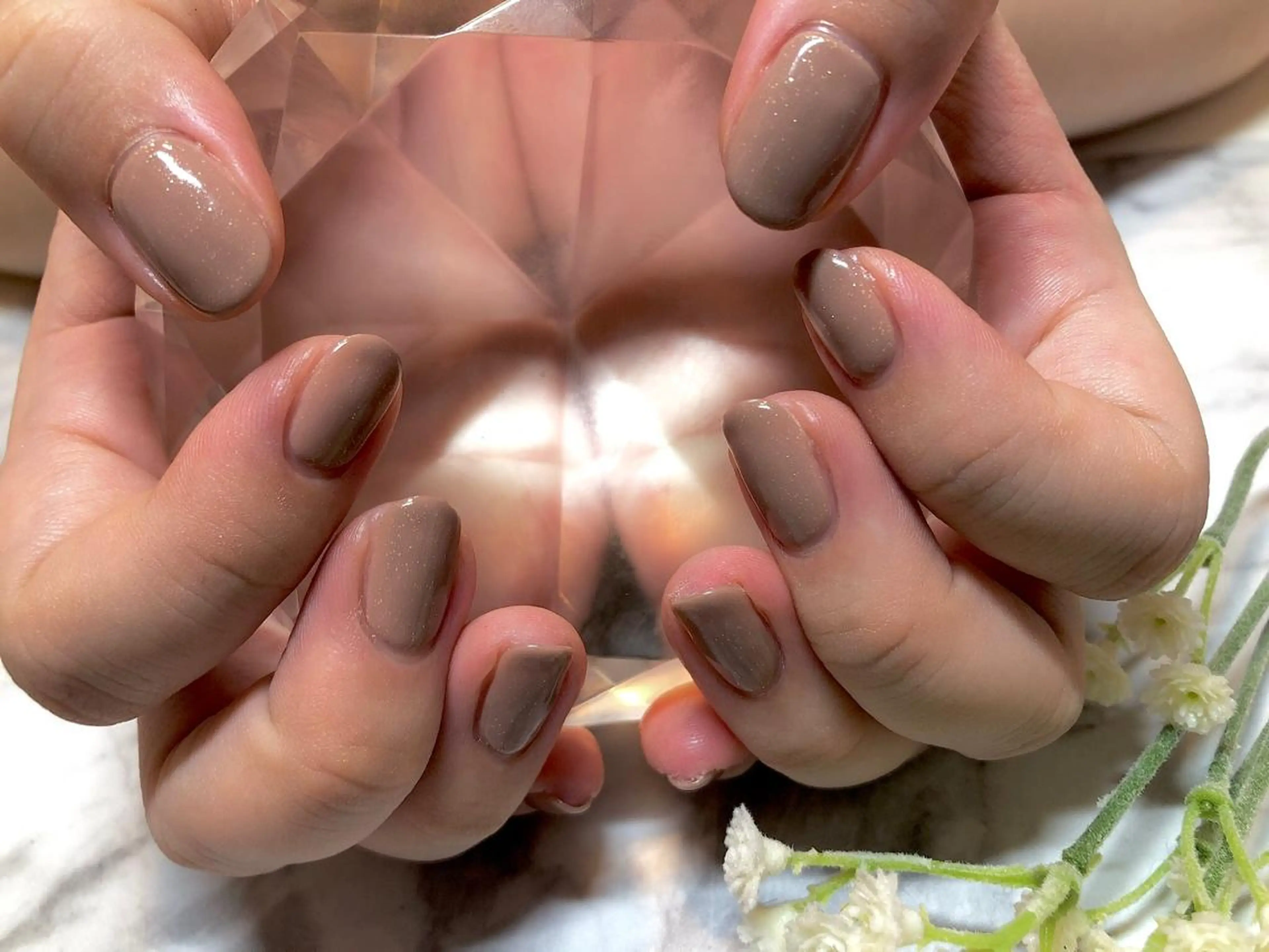 ミディアム ネイル Home salon Rのネイルデザイン