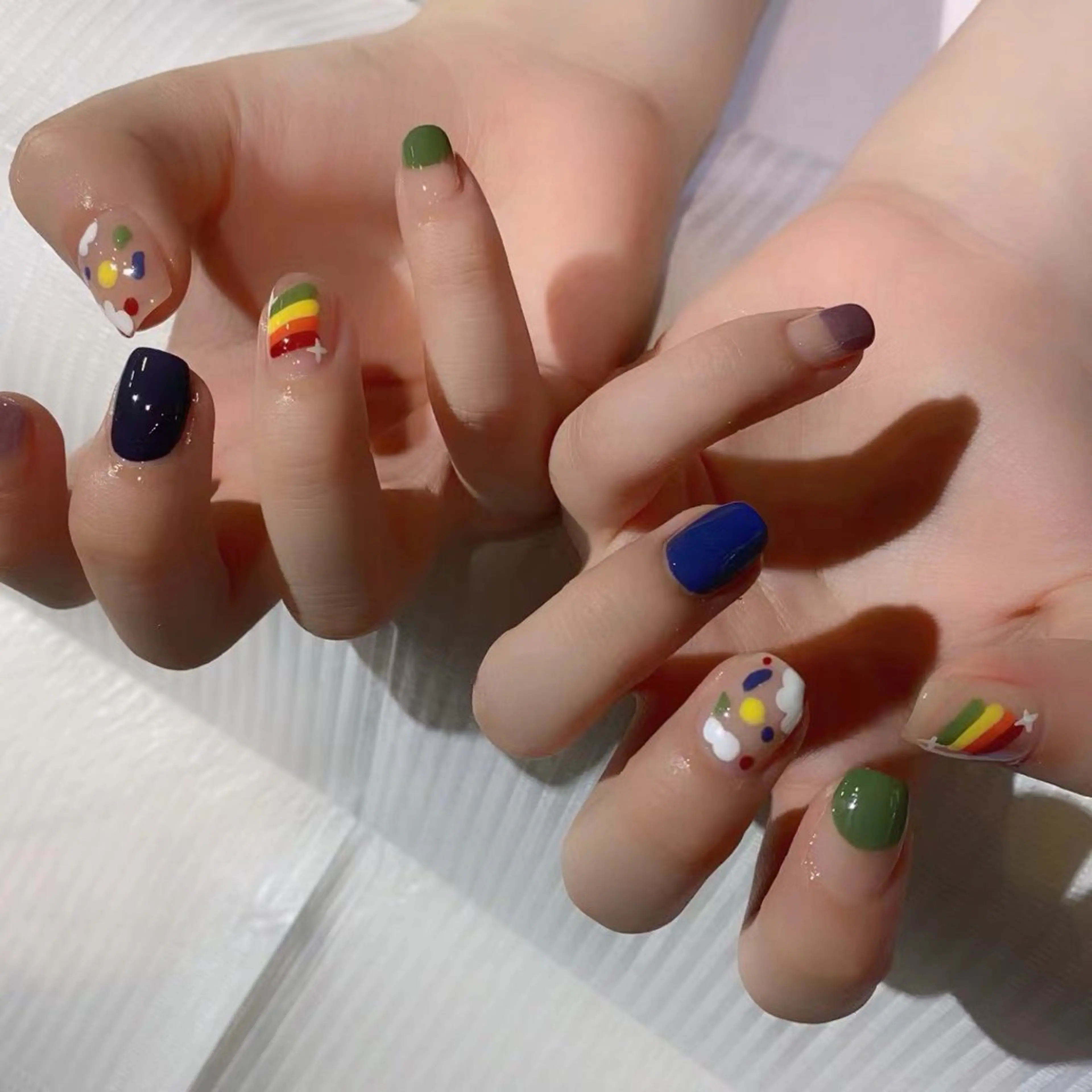 ハンドネイルの写真