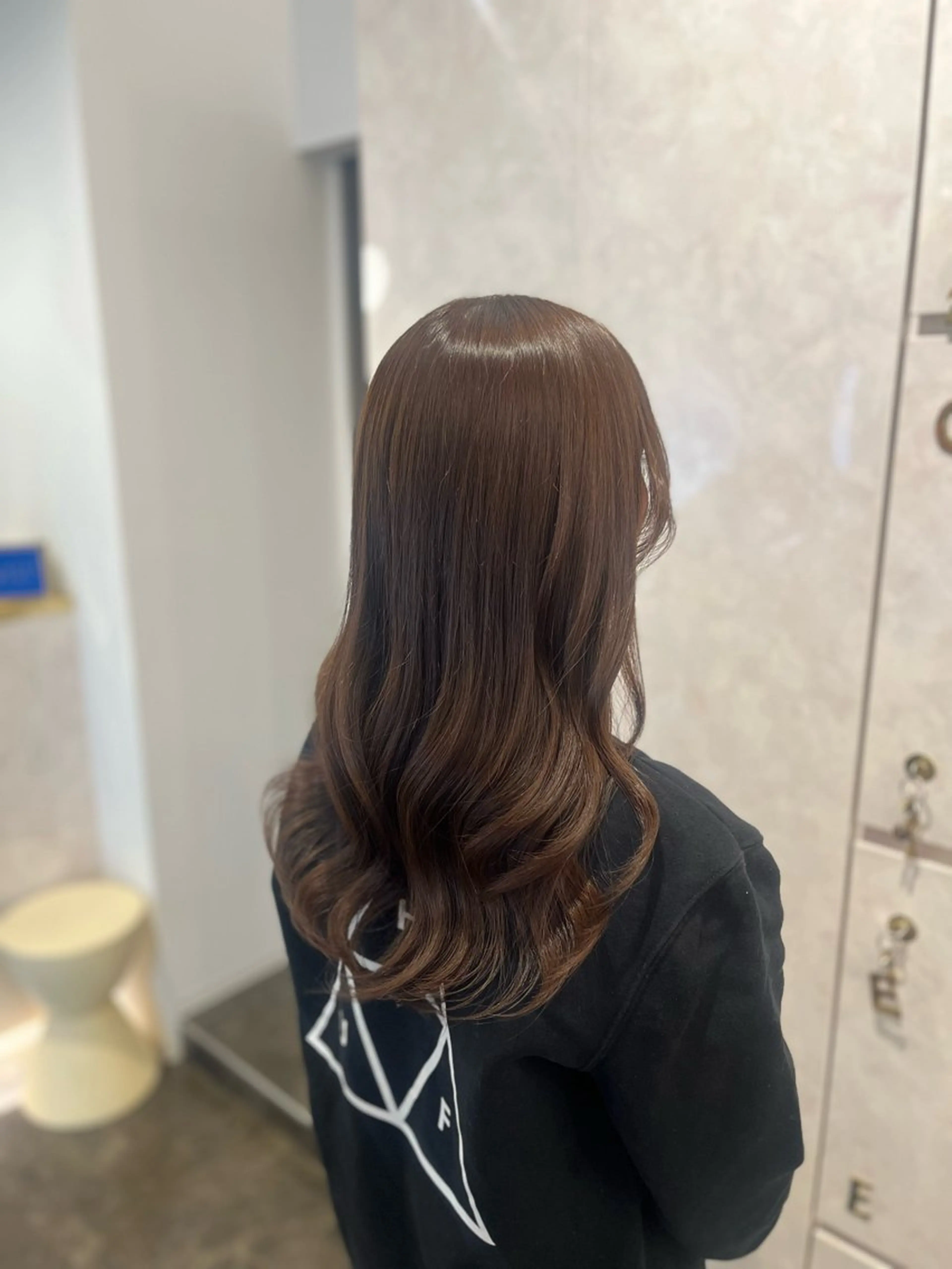 ロング カラー カット ヘアカラー 都築 明日香のヘアスタイル